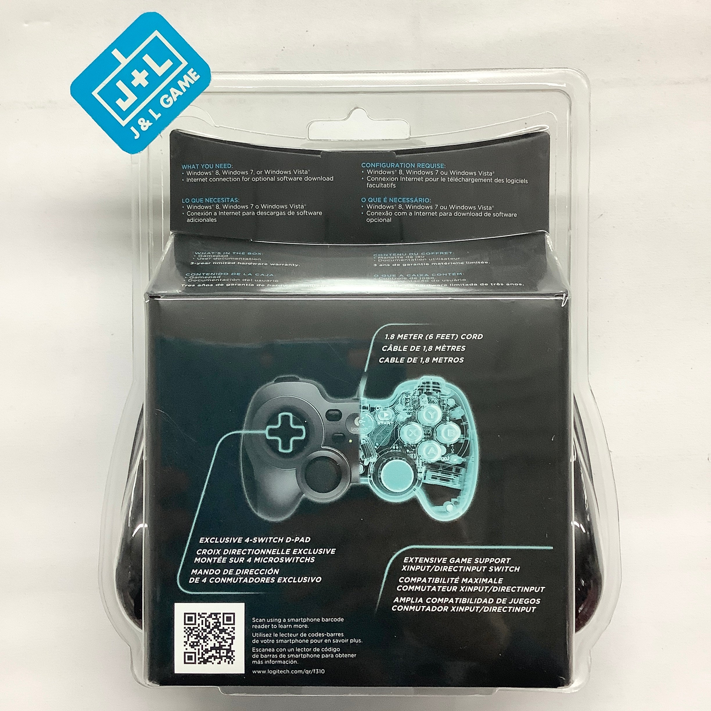 Logitech F310 Gaming Pad Wred Controller Accessories Logitech   