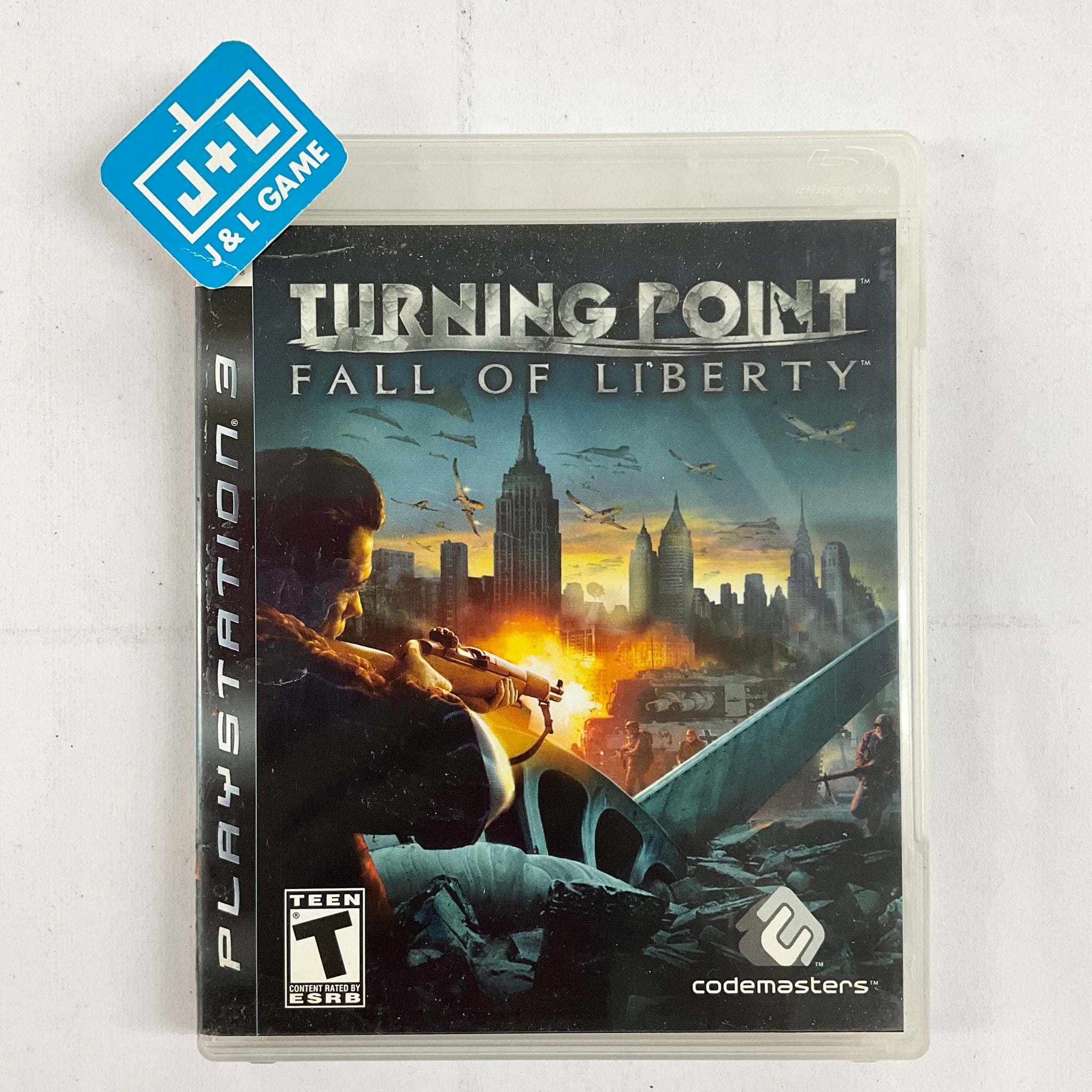 Turning Point: Fall of Liberty - (PS3) PlayStation 3 [Pre-Owned] Video Games Codemasters   