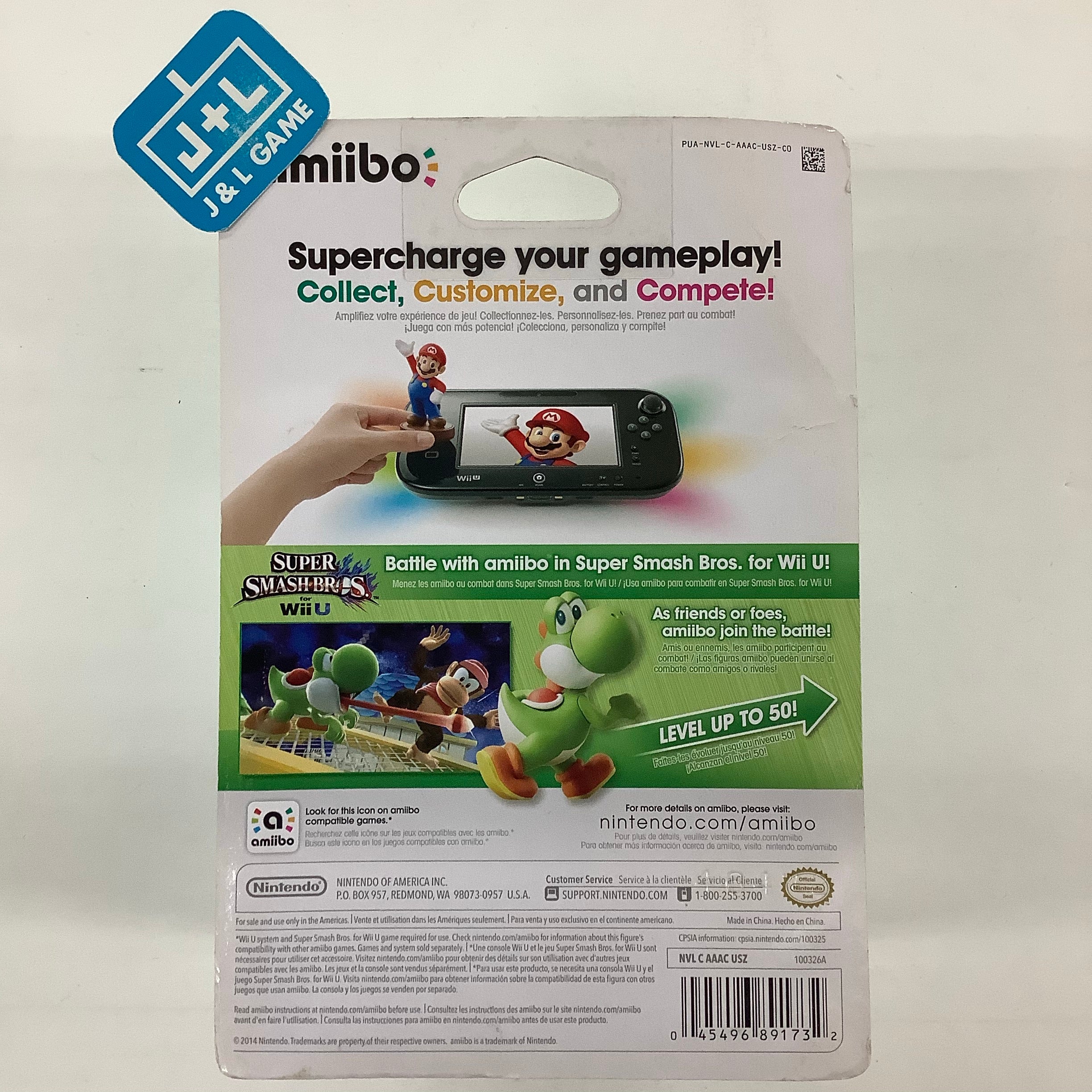 Yoshi (Super Smash Bros. series) - Nintendo WiiU Amiibo Amiibo Nintendo   