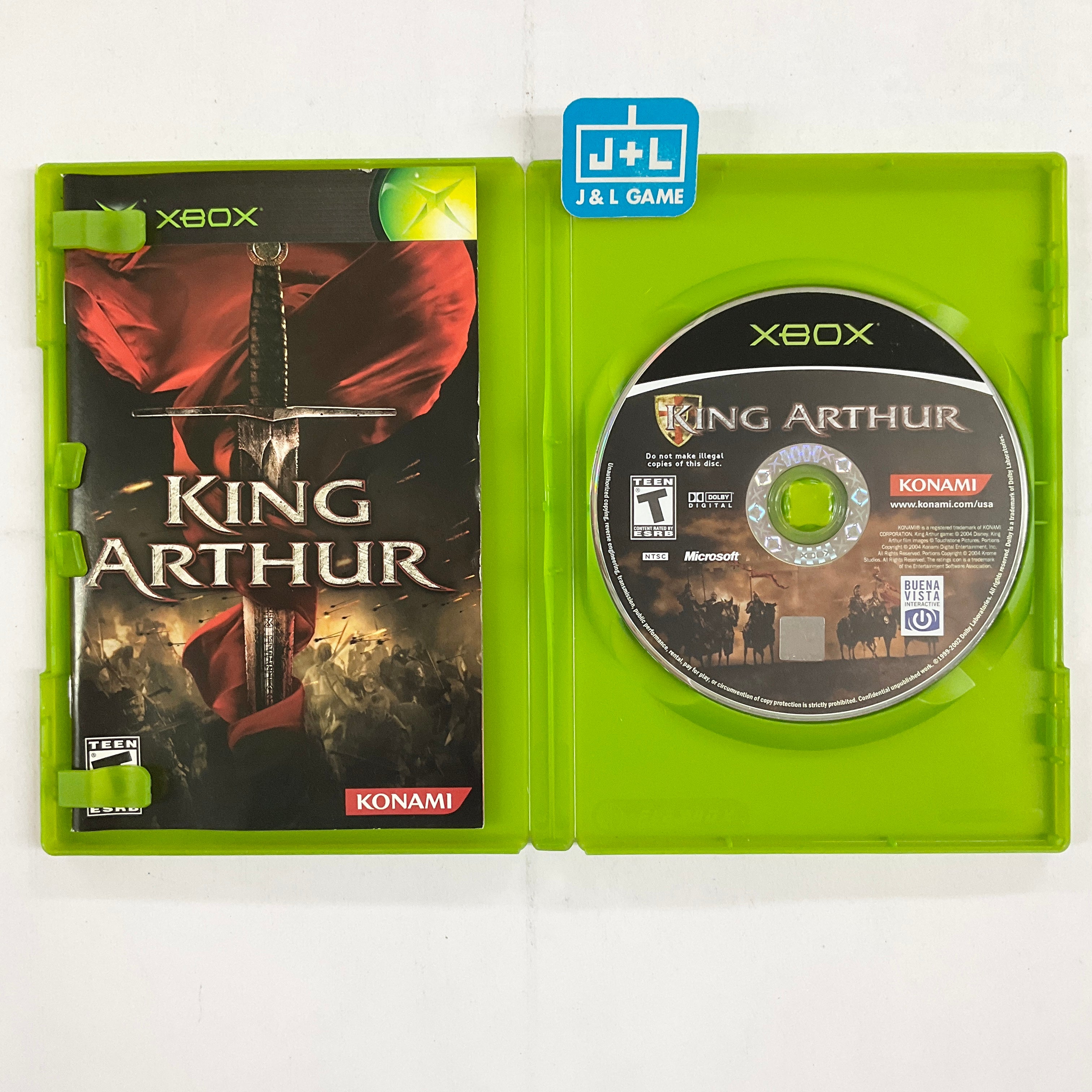 King Arthur - (XB) Xbox [Pre-Owned] Video Games Konami   