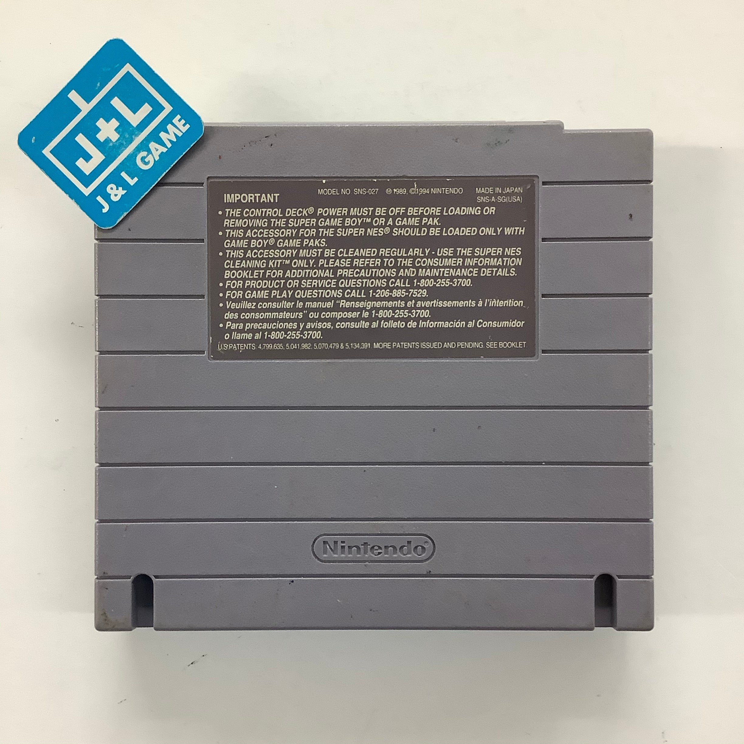 Super Game Boy - (SNES) Super Nintendo [Pre-Owned] Video Games Nintendo   