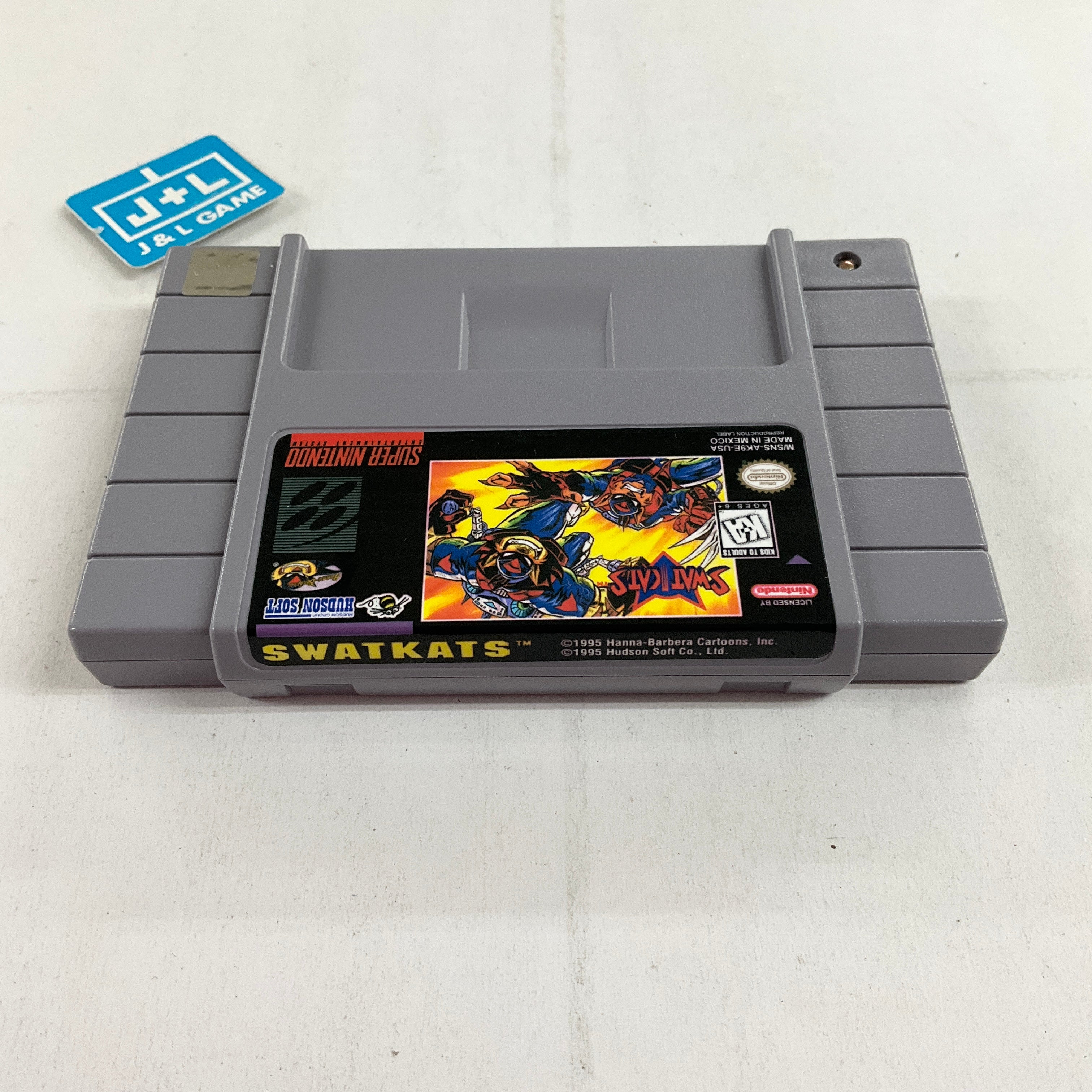SWAT Kats: The Radical Squadron - (SNES) Super Nintendo [Pre-Owned] Video Games Hudson   
