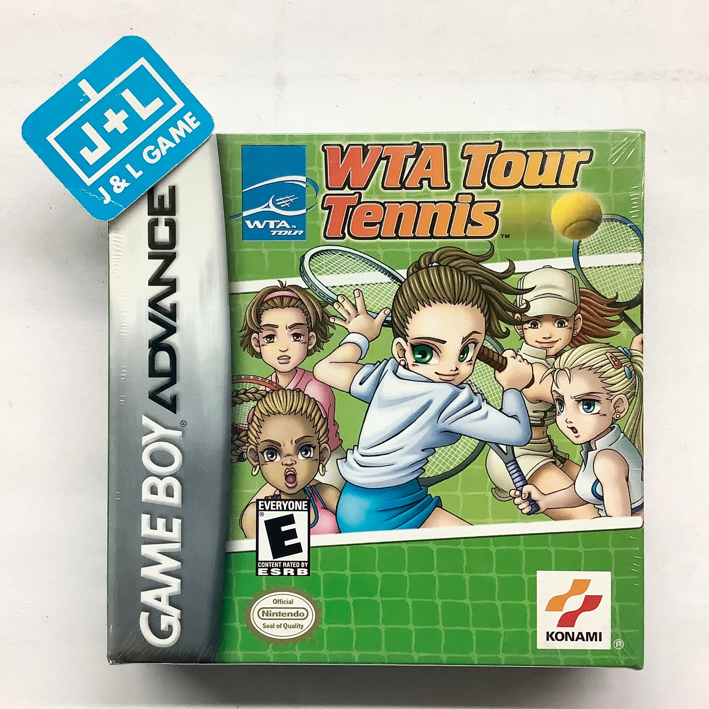 WTA Tour Tennis - (GBA) Game Boy Advance Video Games Konami   