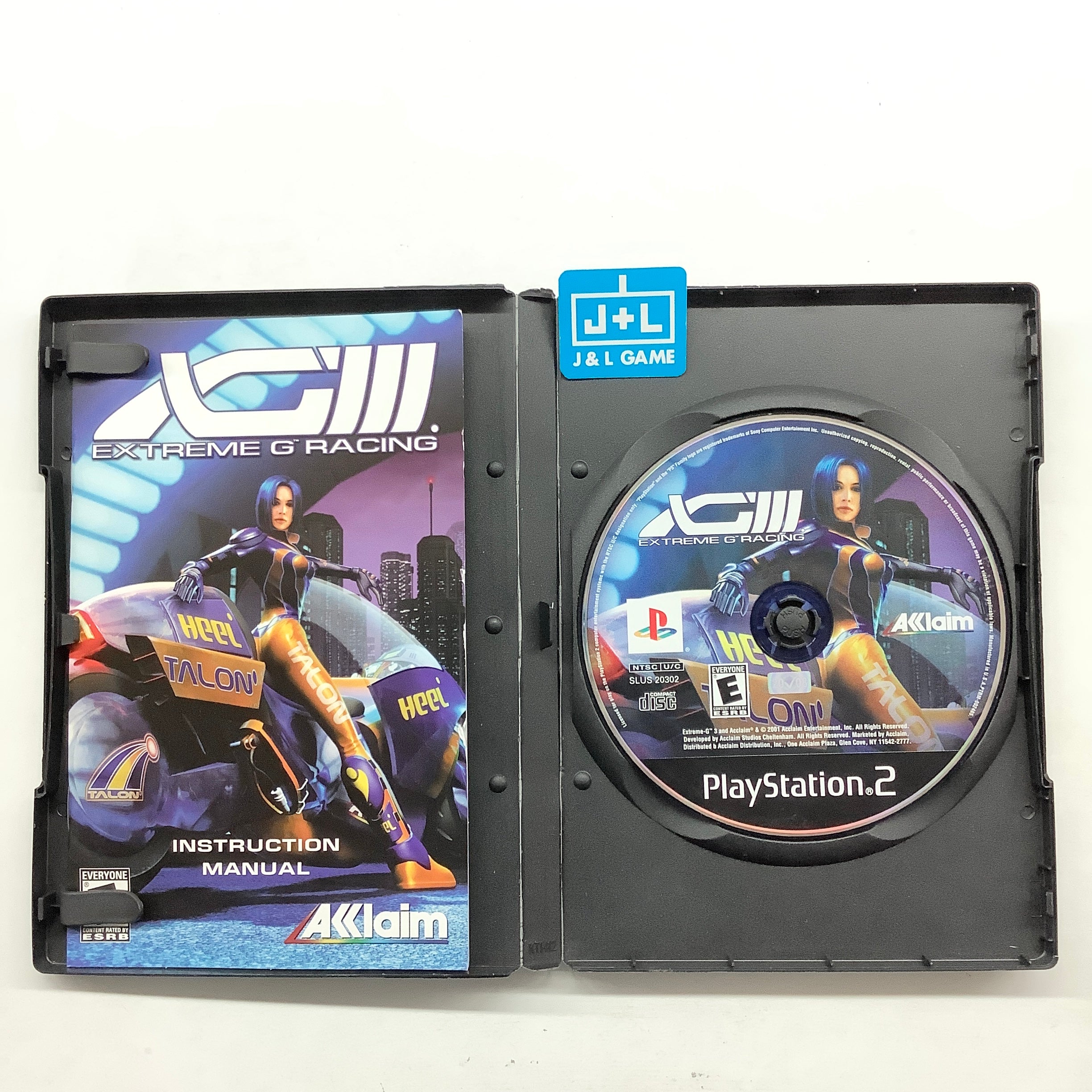 XGIII: Extreme G Racing - (PS2) PlayStation 2 [Pre-Owned] Video Games Acclaim   