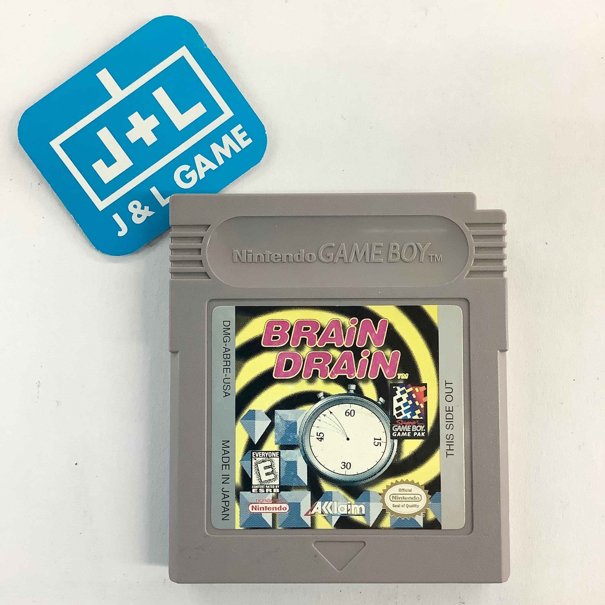 Brain Drain - (GB) Game Boy [Pre-Owned] Video Games Acclaim   