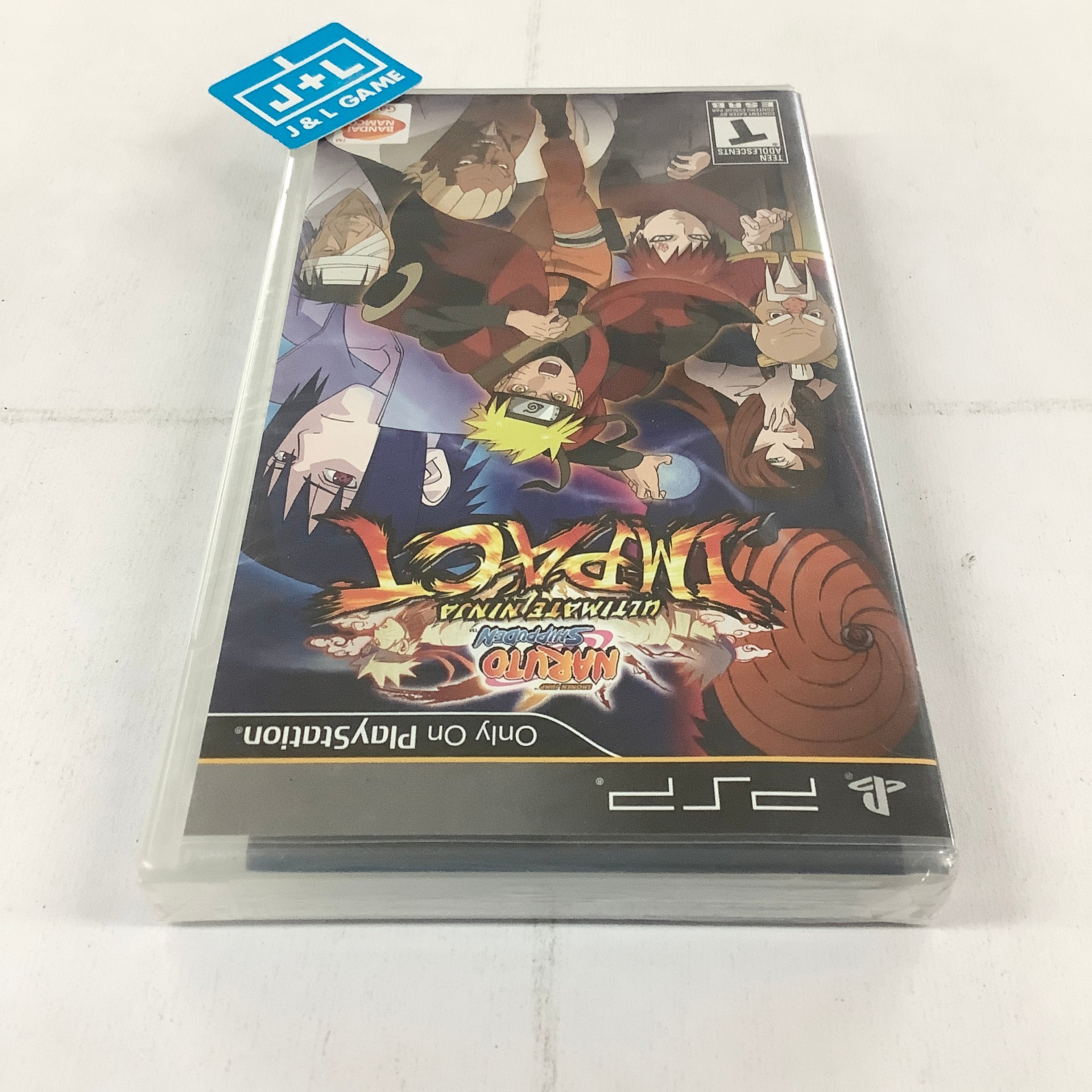 Naruto Shippuden: Ultimate Ninja Impact - Sony PSP Video Games Namco Bandai Games   