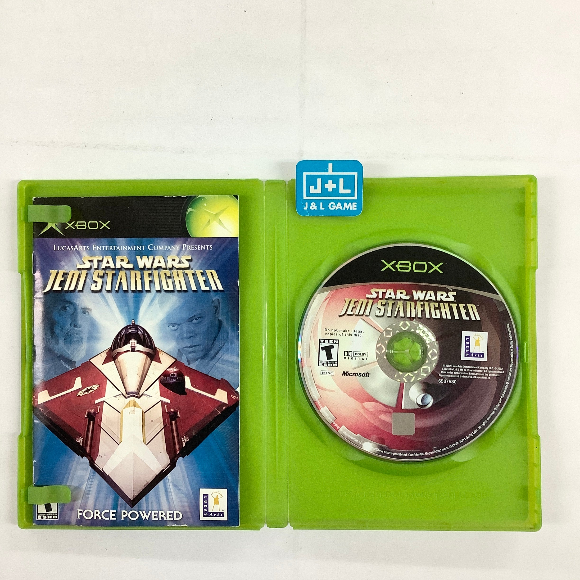 Star Wars: Jedi Starfighter - (XB) Xbox [Pre-owned] Video Games LucasArts   
