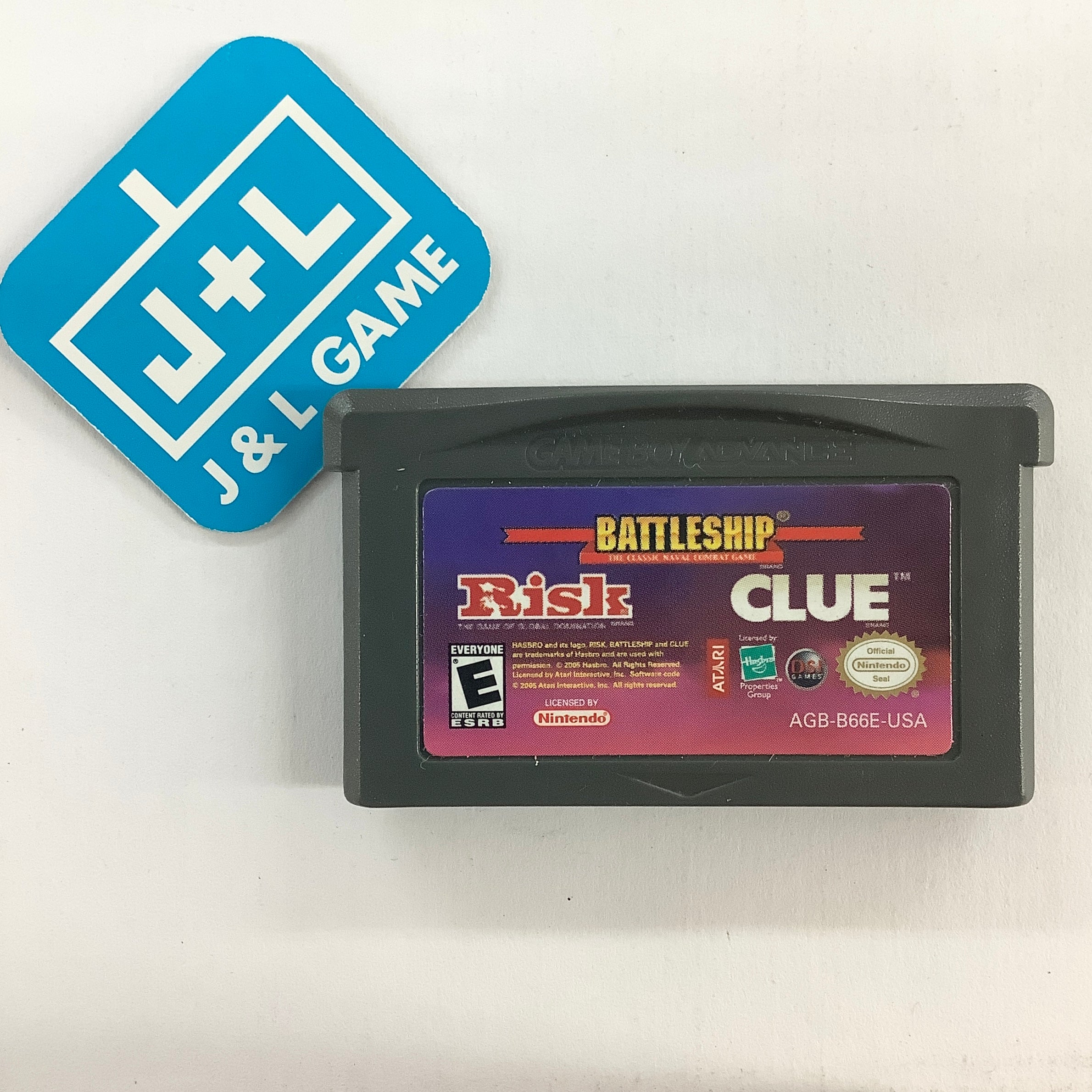 Risk / Battleship / Clue - (GBA) Game Boy Advance [Pre-Owned] Video Games DSI Games   