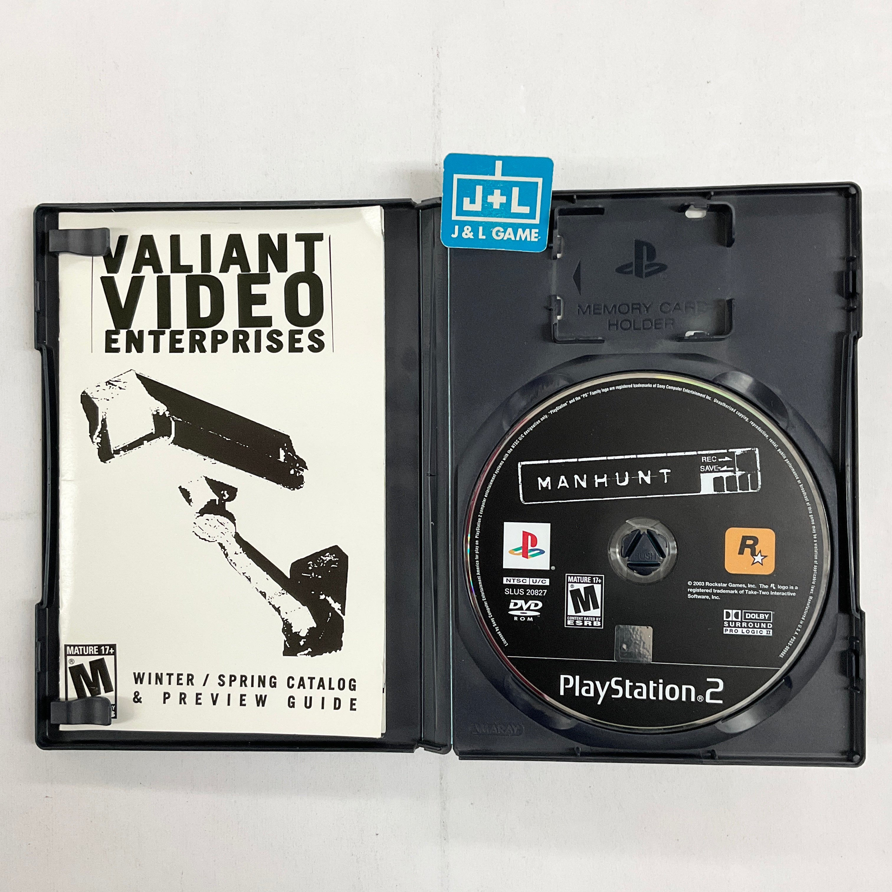Manhunt - (PS2) PlayStation 2 [Pre-Owned] Video Games Rockstar Games   