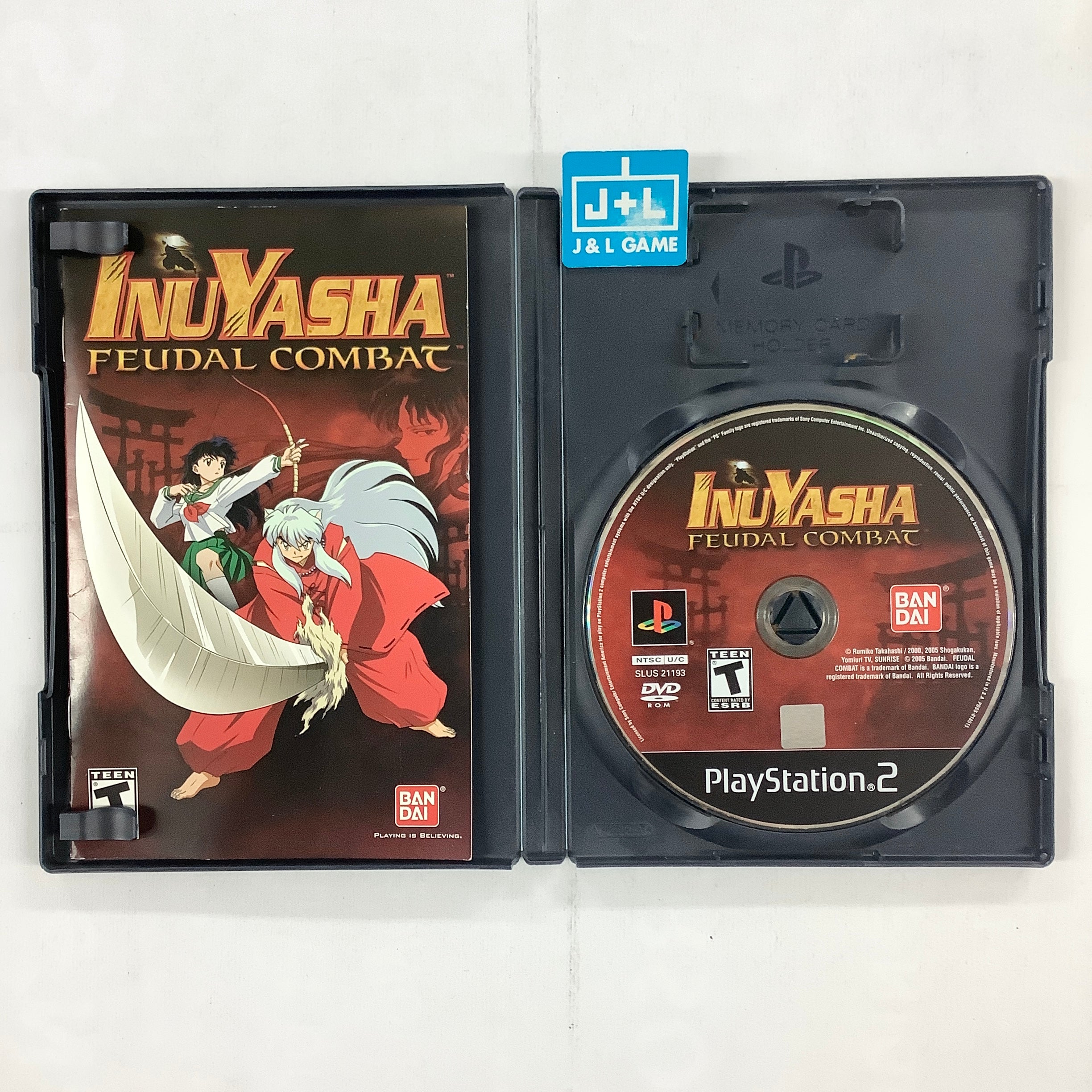 Inuyasha: Feudal Combat - (PS2) PlayStation 2 [Pre-Owned] Video Games Majesco   