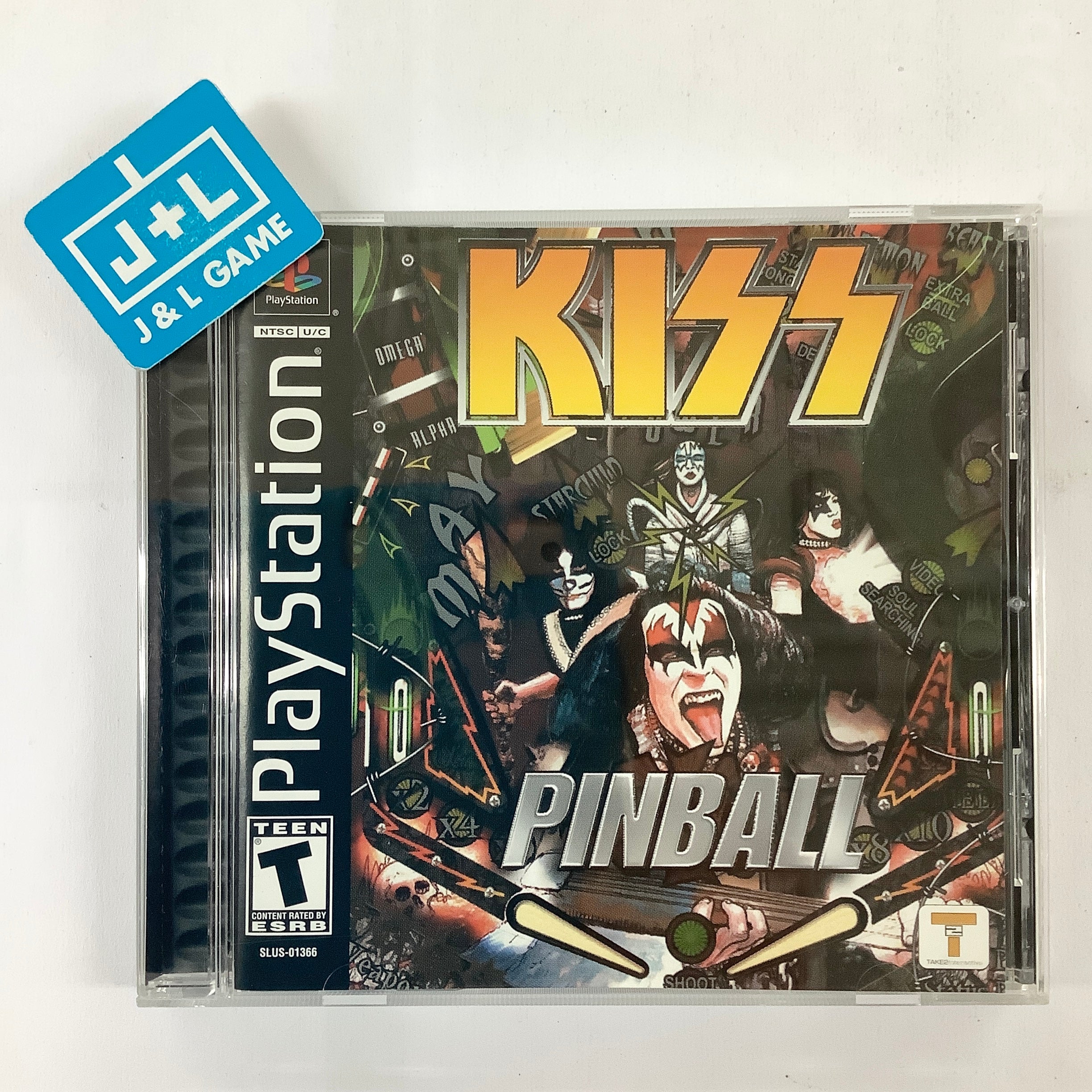 KISS Pinball - (PS1) PlayStation 1 [Pre-Owned] Video Games Take-Two Interactive   