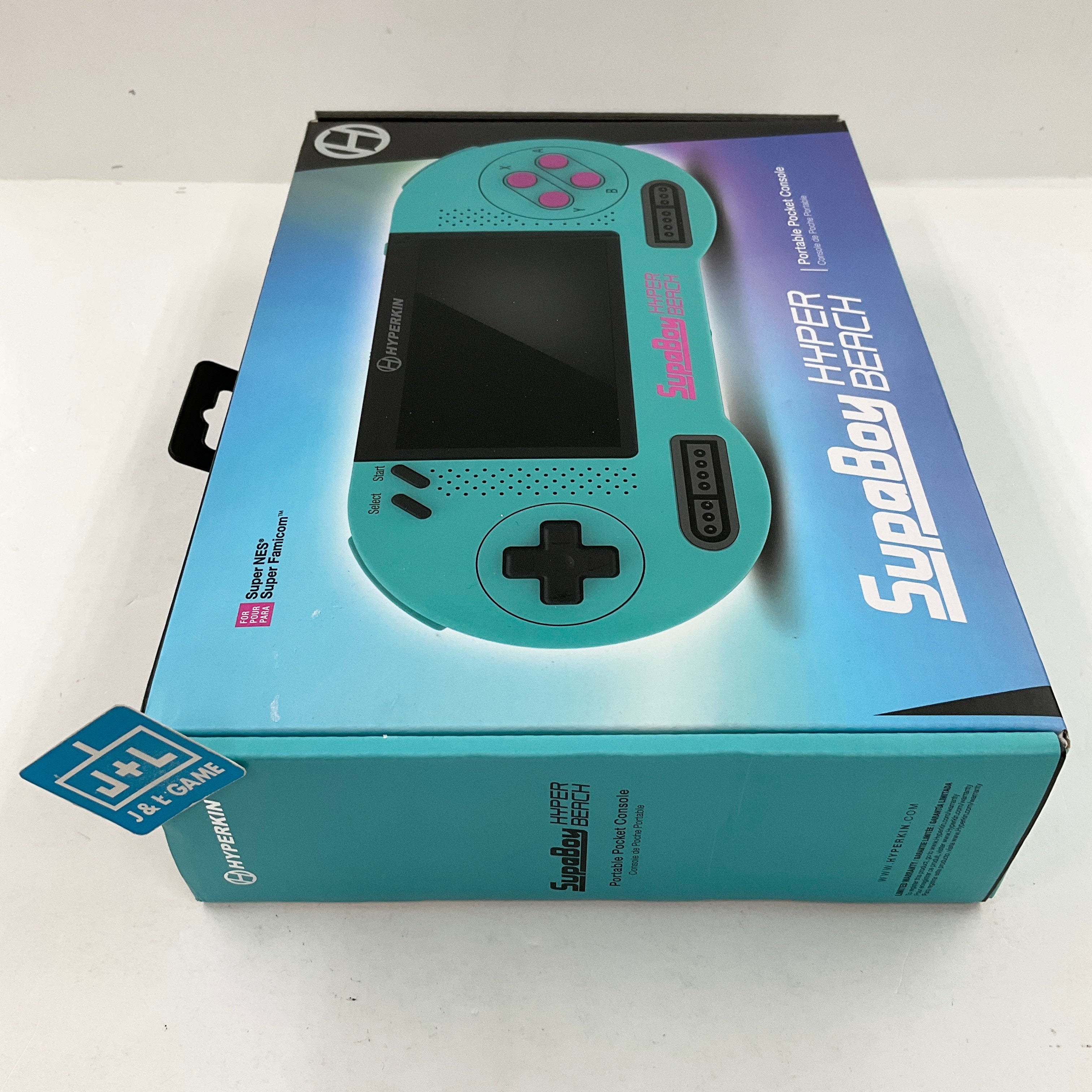 Hyperkin SupaBoy Portable Pocket Console (Hyper Beach) - (SNES) Super Nintendo CONSOLE Hyperkin   