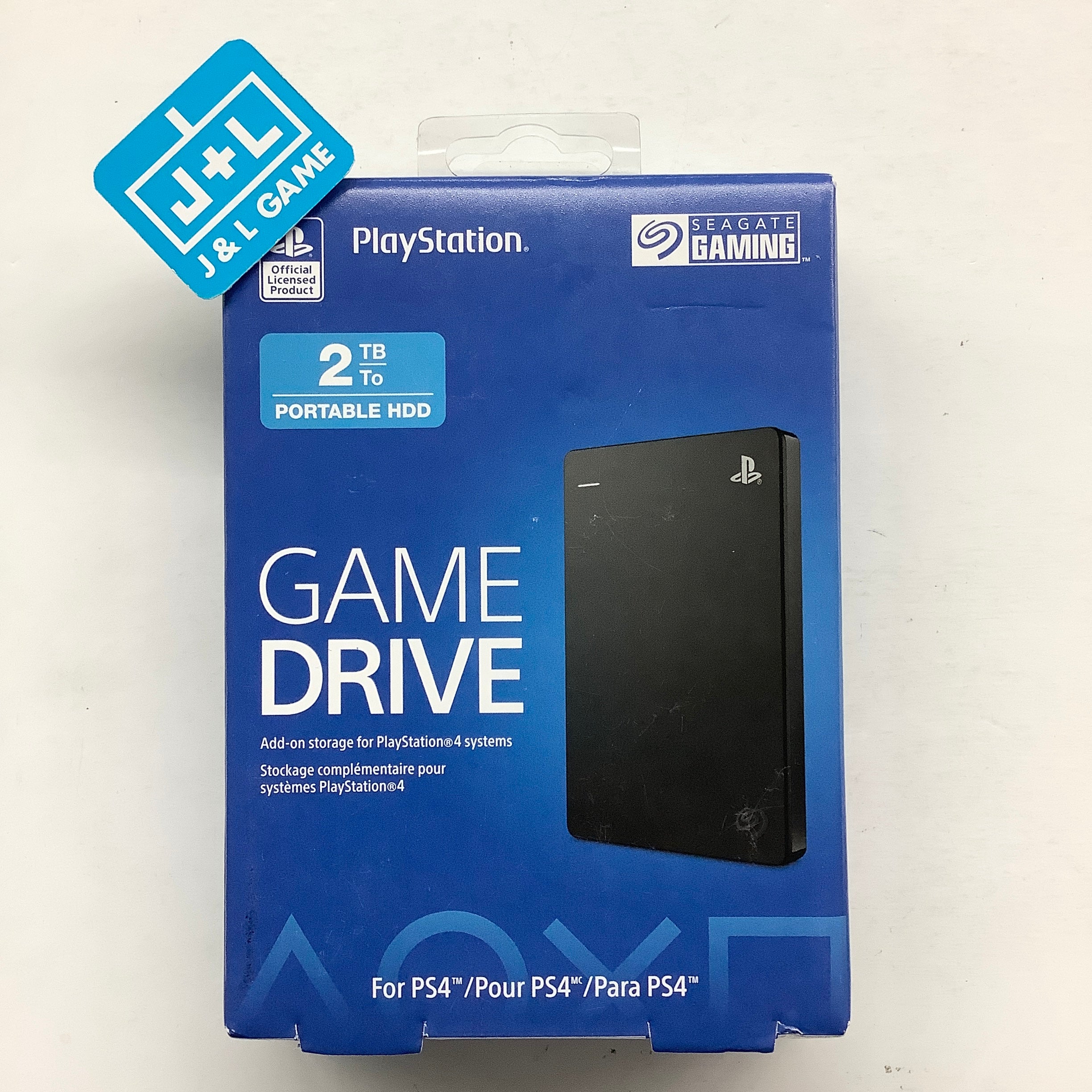 Seagate Game Drive for PS4 Systems 2TB External Hard Drive Portable HDD – USB 3.0,  - (PS4) PlayStation 4 Accessories Seagate   