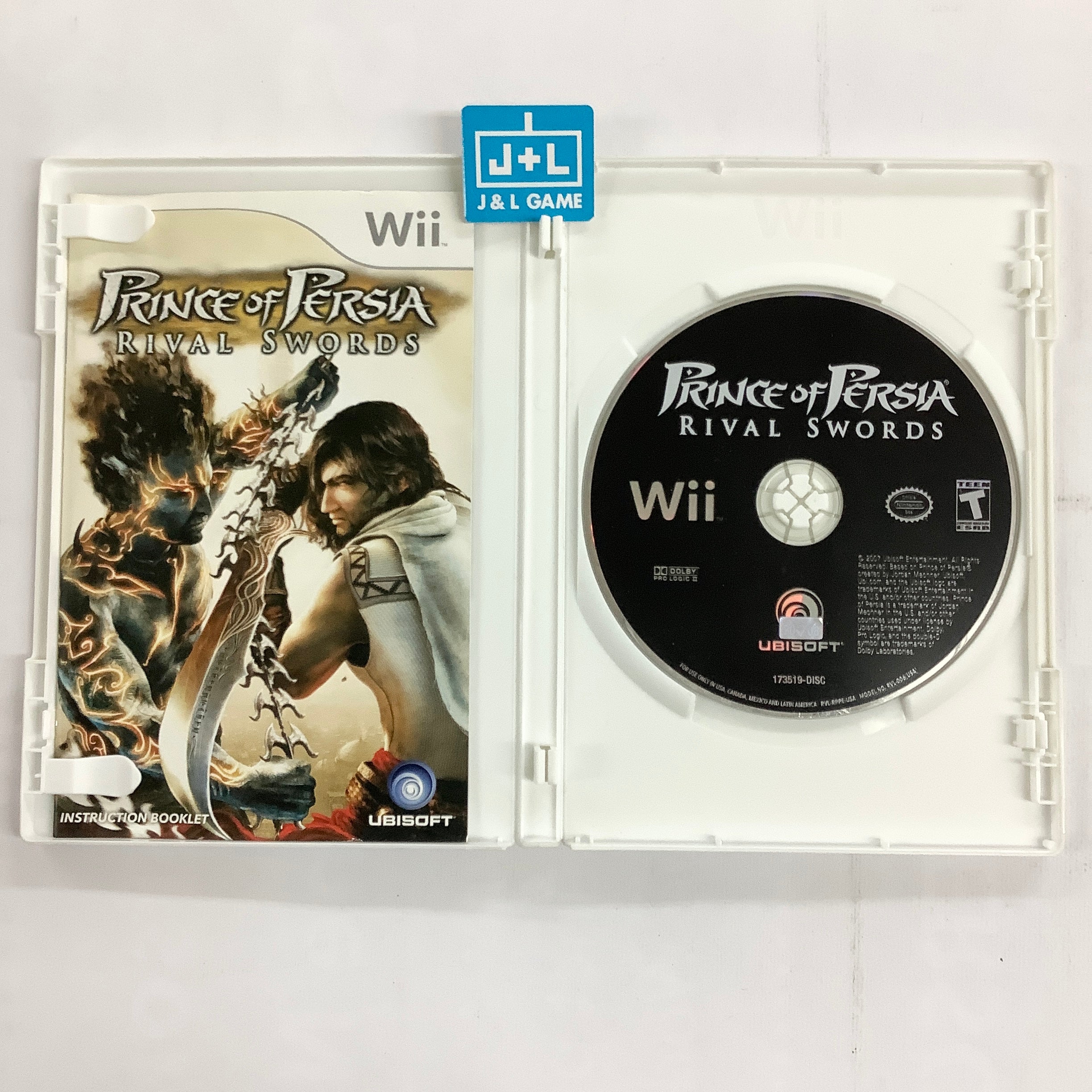 Prince of Persia: Rival Swords - Nintendo Wii [Pre-Owned] Video Games Ubisoft   