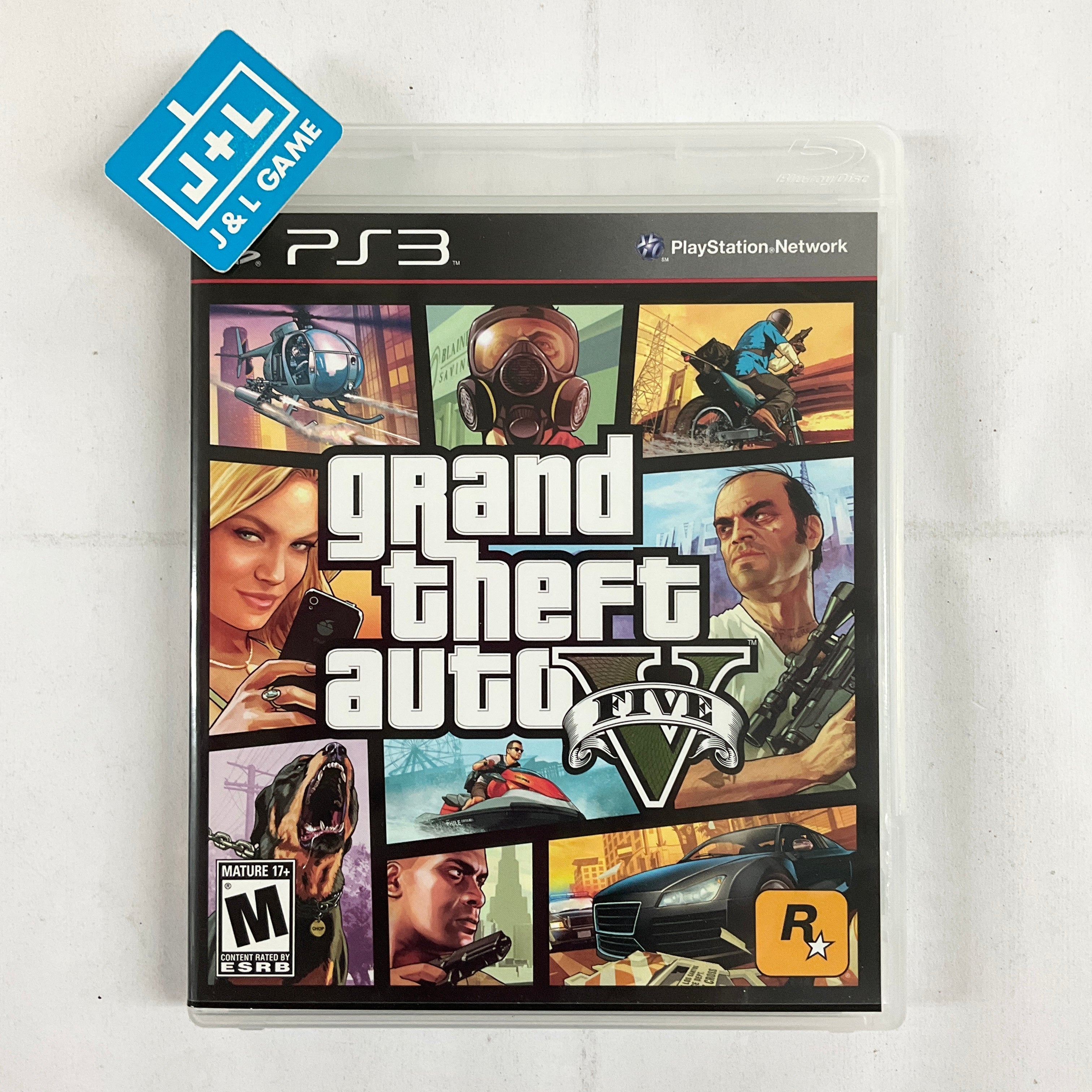 Grand Theft Auto V - (PS3) PlayStation 3 [Pre-Owned] Video Games Rockstar Games   