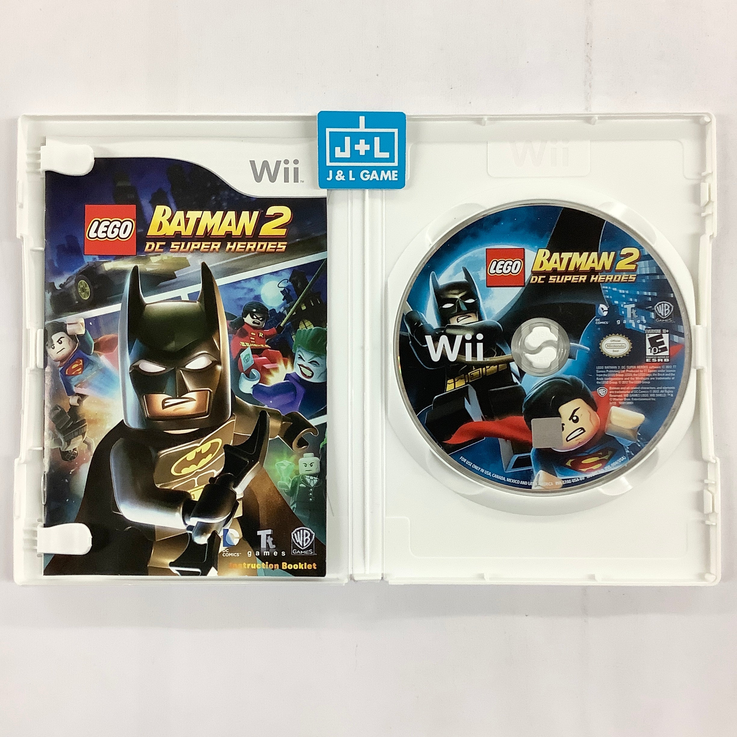 LEGO Batman 2: DC Super Heroes - Nintendo Wii [Pre-Owned] Video Games Warner Bros. Interactive Entertainment   
