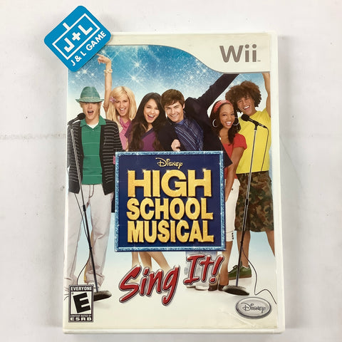 High School Musical: Sing It! - Nintendo Wii [Pre-Owned] Video Games Disney Interactive Studios   