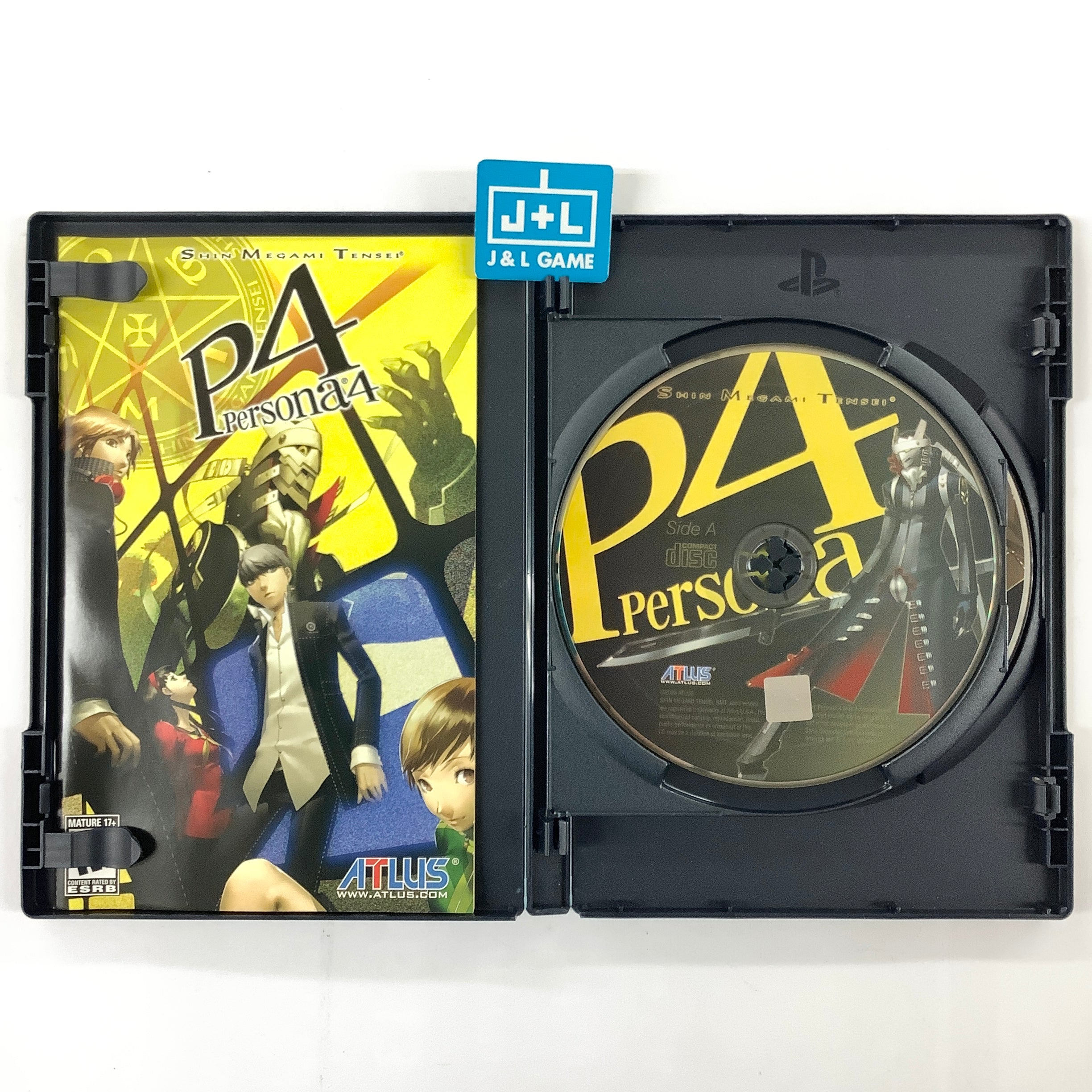 Shin Megami Tensei: Persona 4 - (PS2) PlayStation 2 [Pre-Owned] Video Games Atlus   