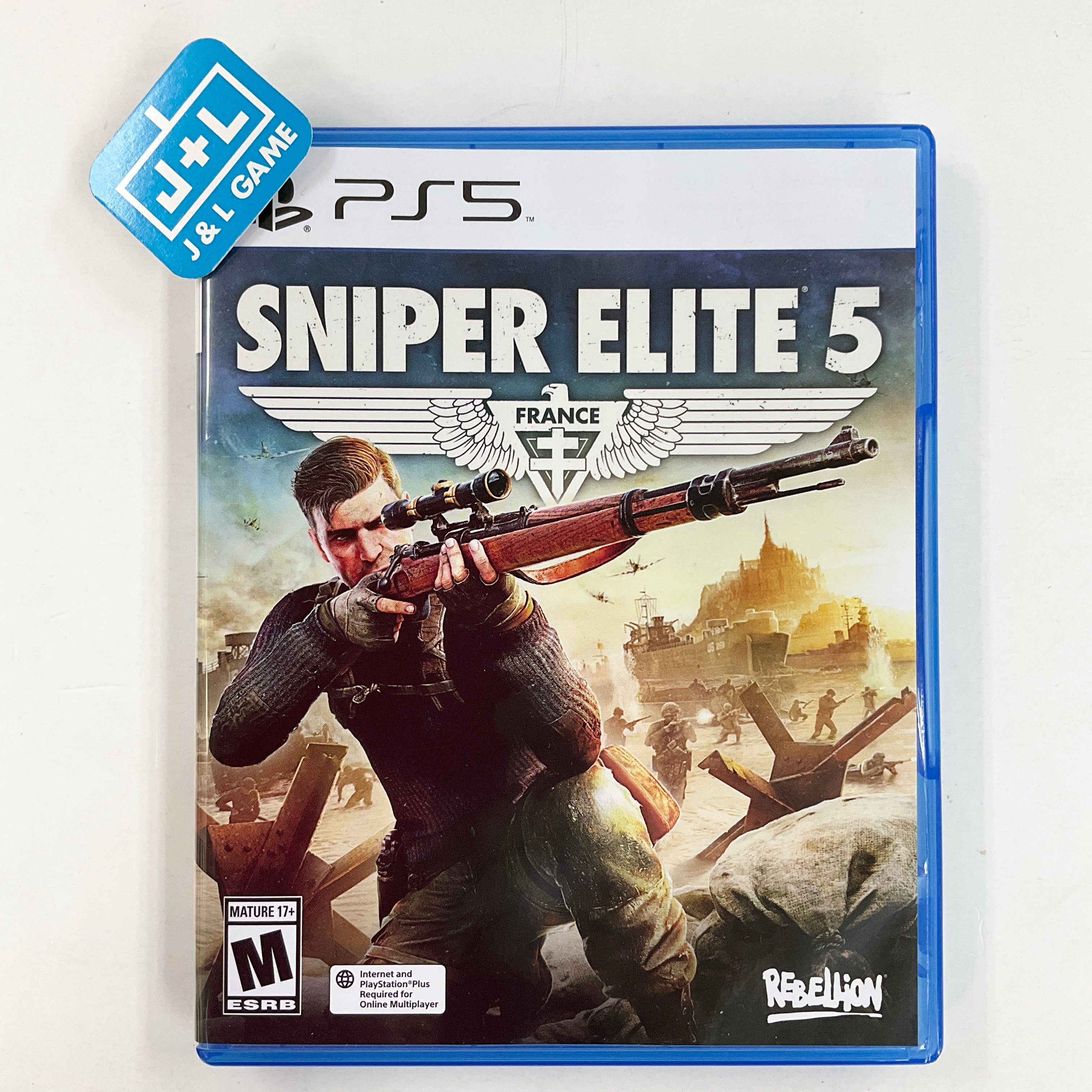 Sniper Elite 5 - (PS5) PlayStation 5 [UNBOXING] Video Games Rebellion   