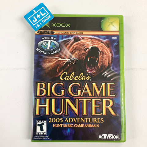 Cabela's Big Game Hunter 2005 Adventures - (XB) Xbox [Pre-Owned] Video Games Activision Value   