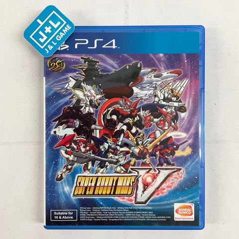 Super Robot Wars V (English Sub) - (PS4) PlayStation 4 [Pre-Owned] (Japanese Import) Video Games BANDAI NAMCO Entertainment   