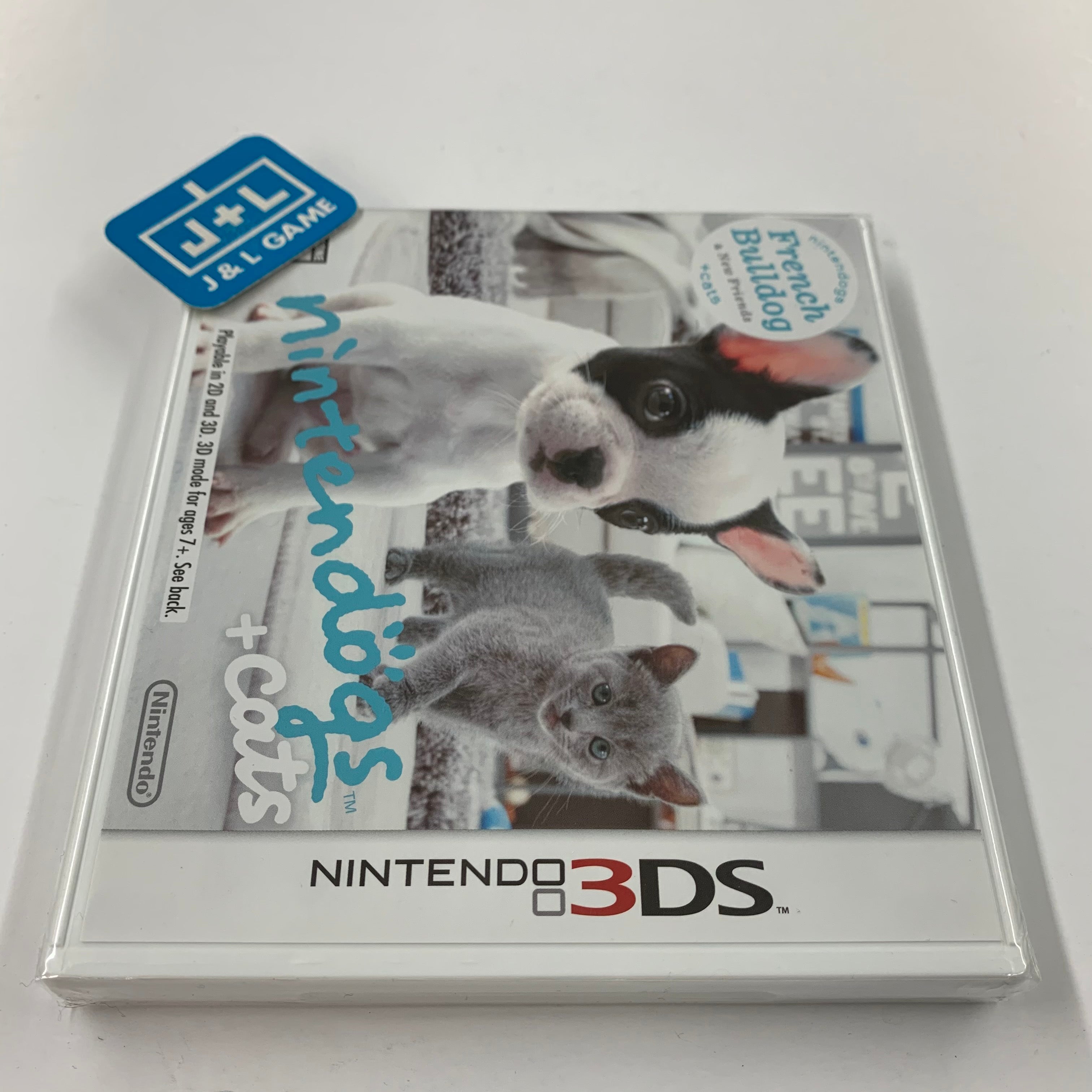 Nintendogs + Cats: French Bulldog & New Friends - Nintendo 3DS Video Games Nintendo   