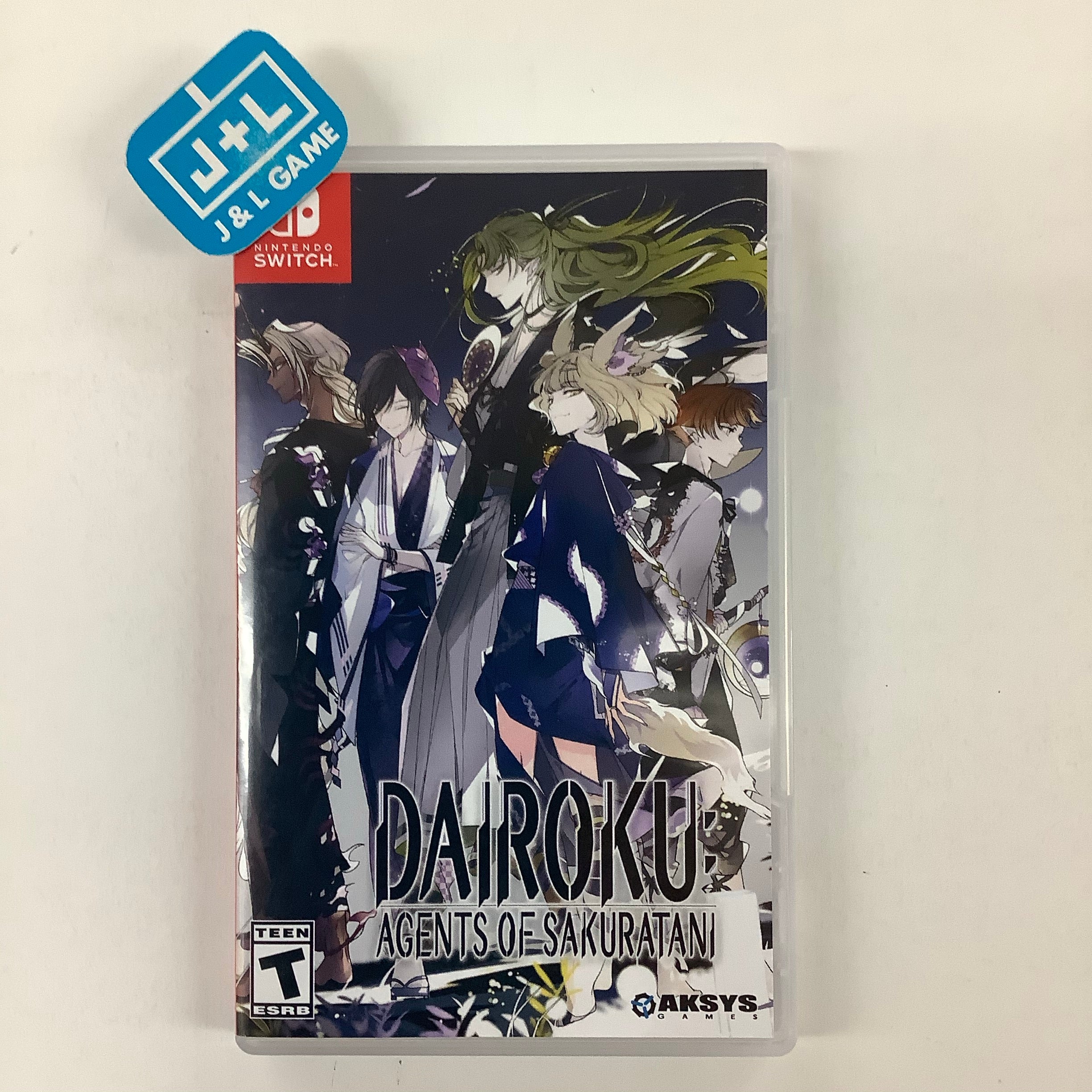 Dairoku: Agents of Sakuratani - (NSW) Nintendo Switch [UNBOXING] Video Games Aksys   