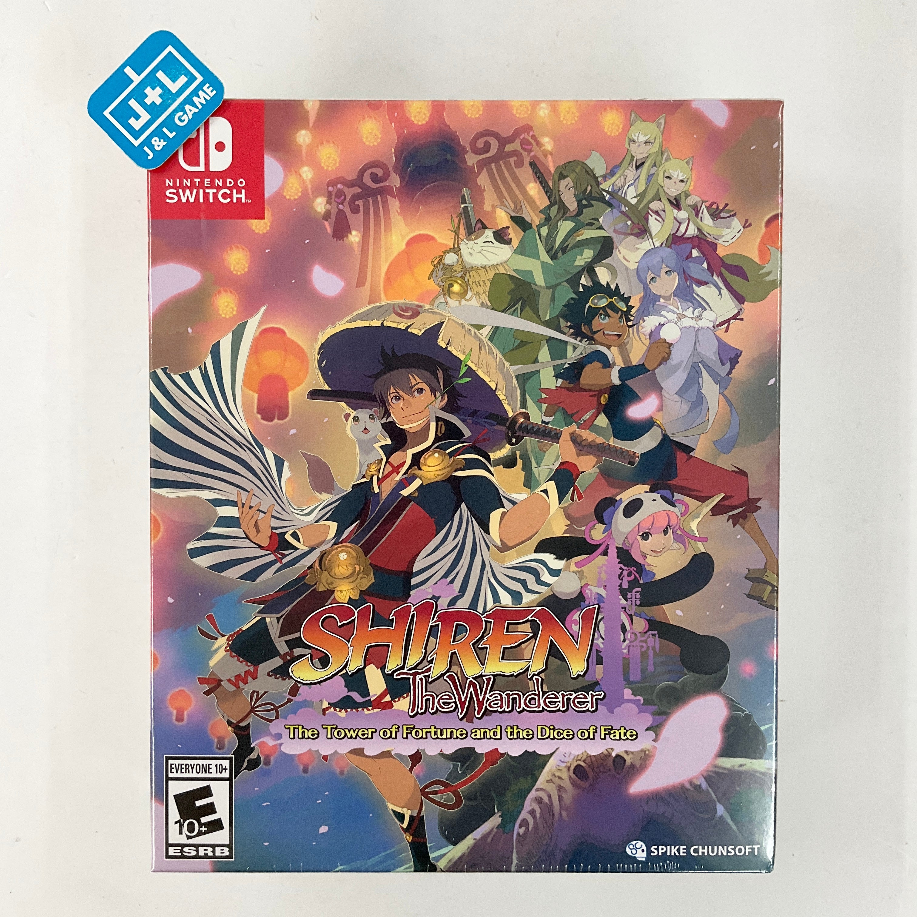 Shiren the Wanderer The Tower of Fortune and the Dice of Fate (Collector's Edition) - (NSW) Nintendo Switch Video Games Spike Chunsoft   