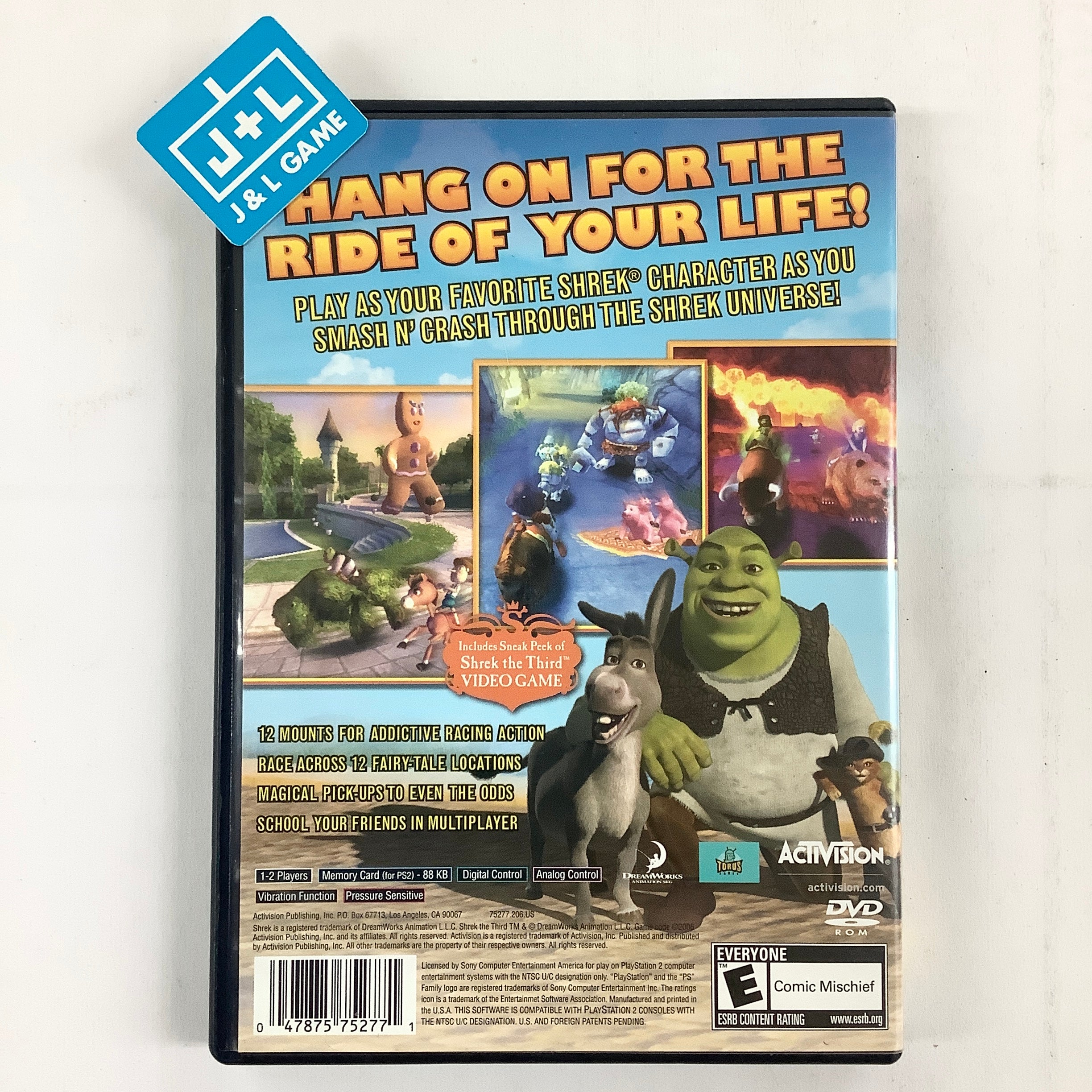 Shrek Smash n' Crash Racing - (PS2) PlayStation 2 [Pre-Owned] Video Games Activision   