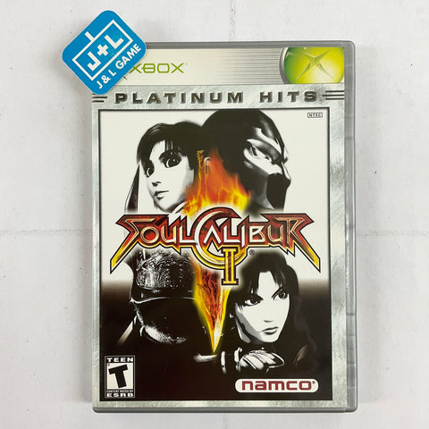SoulCalibur II (Platinum Hits)  - (XB) Xbox [Pre-Owned] Video Games Namco   