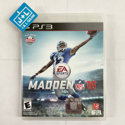 Madden NFL 16 - (PS3) PlayStation 3 [Pre-Owned] Video Games EA Sports   