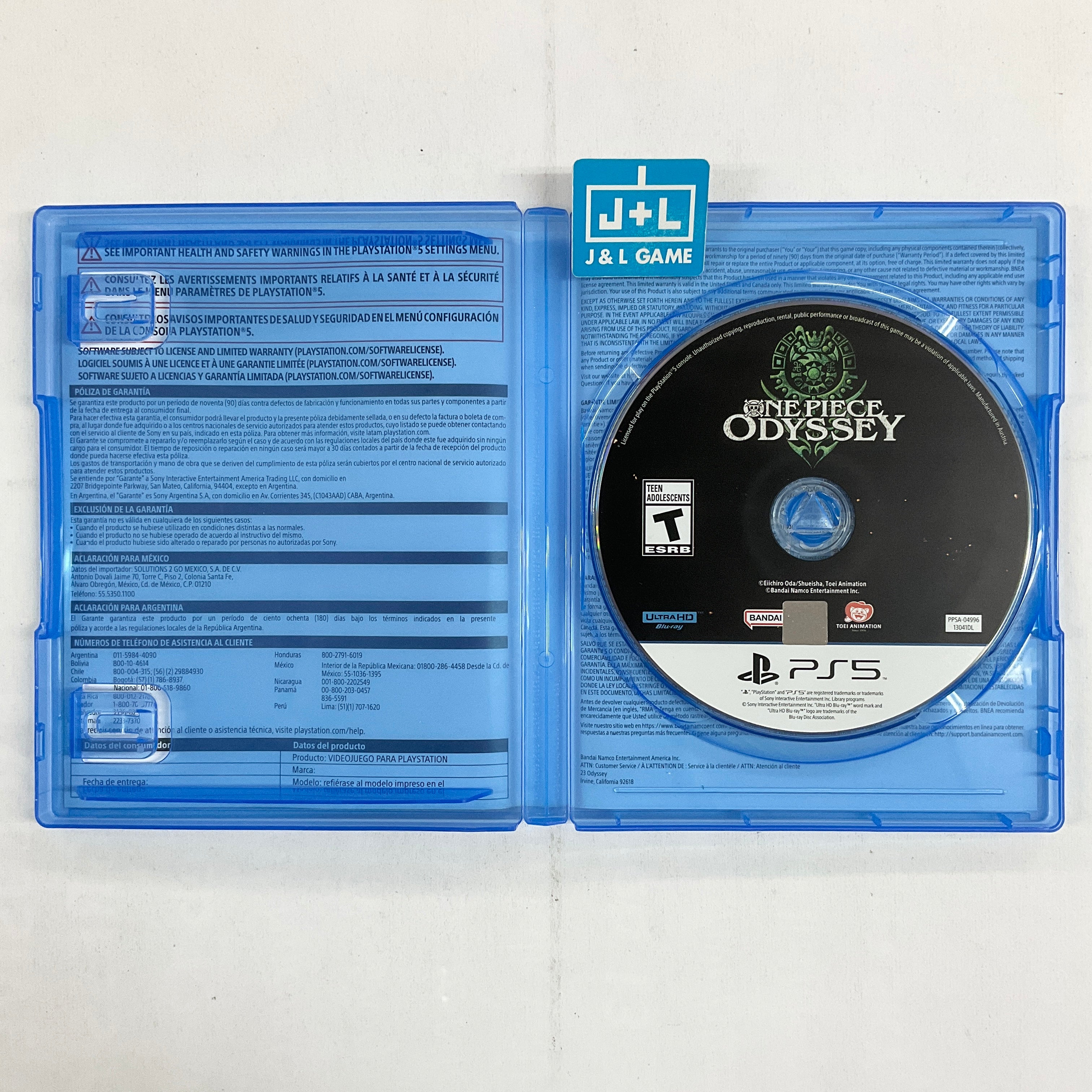 One Piece Odyssey - (PS5) PlayStation 5 [Pre-Owned] Video Games BANDAI NAMCO Entertainment   