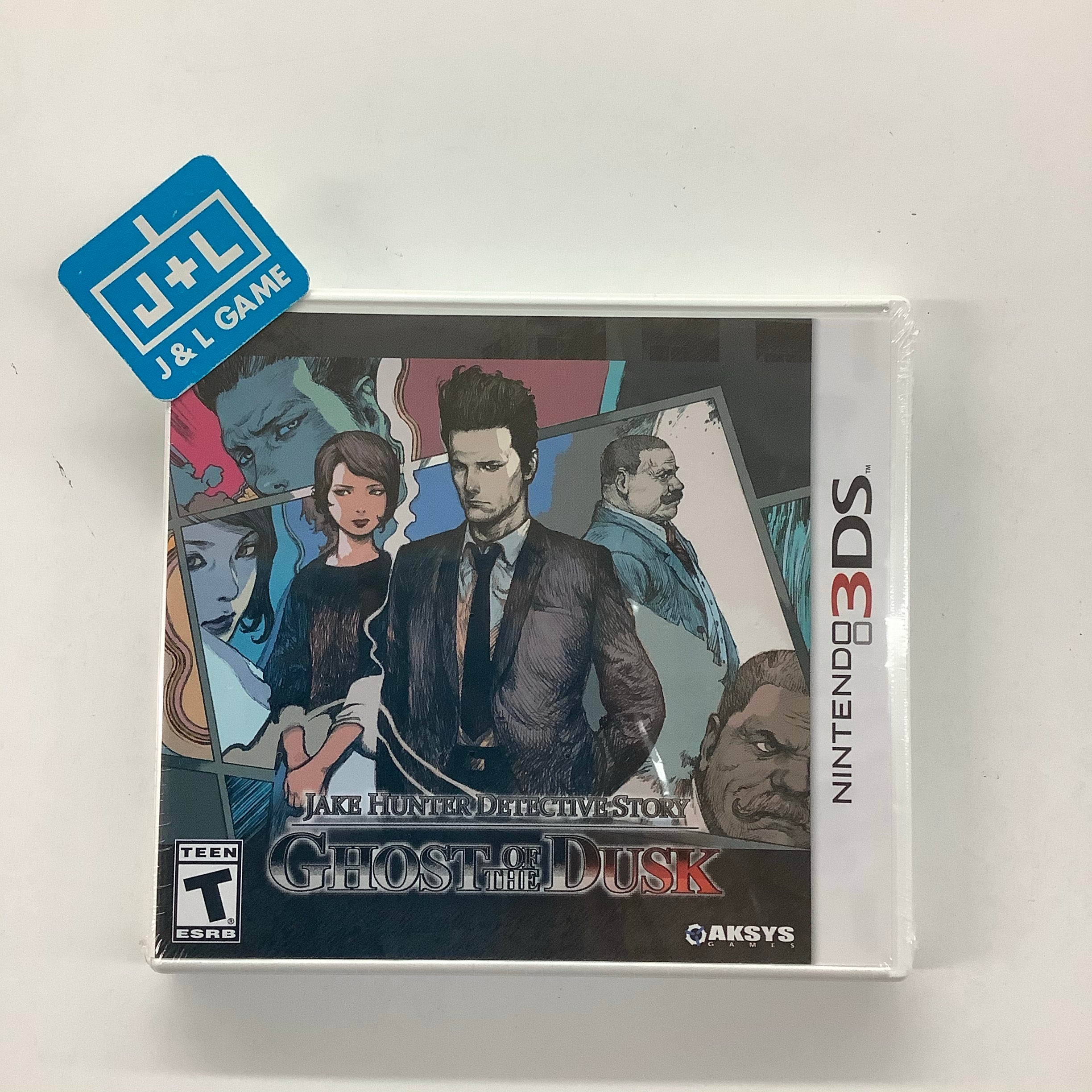 Jake Hunter Detective Story: Ghost of the Dusk - Nintendo 3DS Video Games Aksys Games   