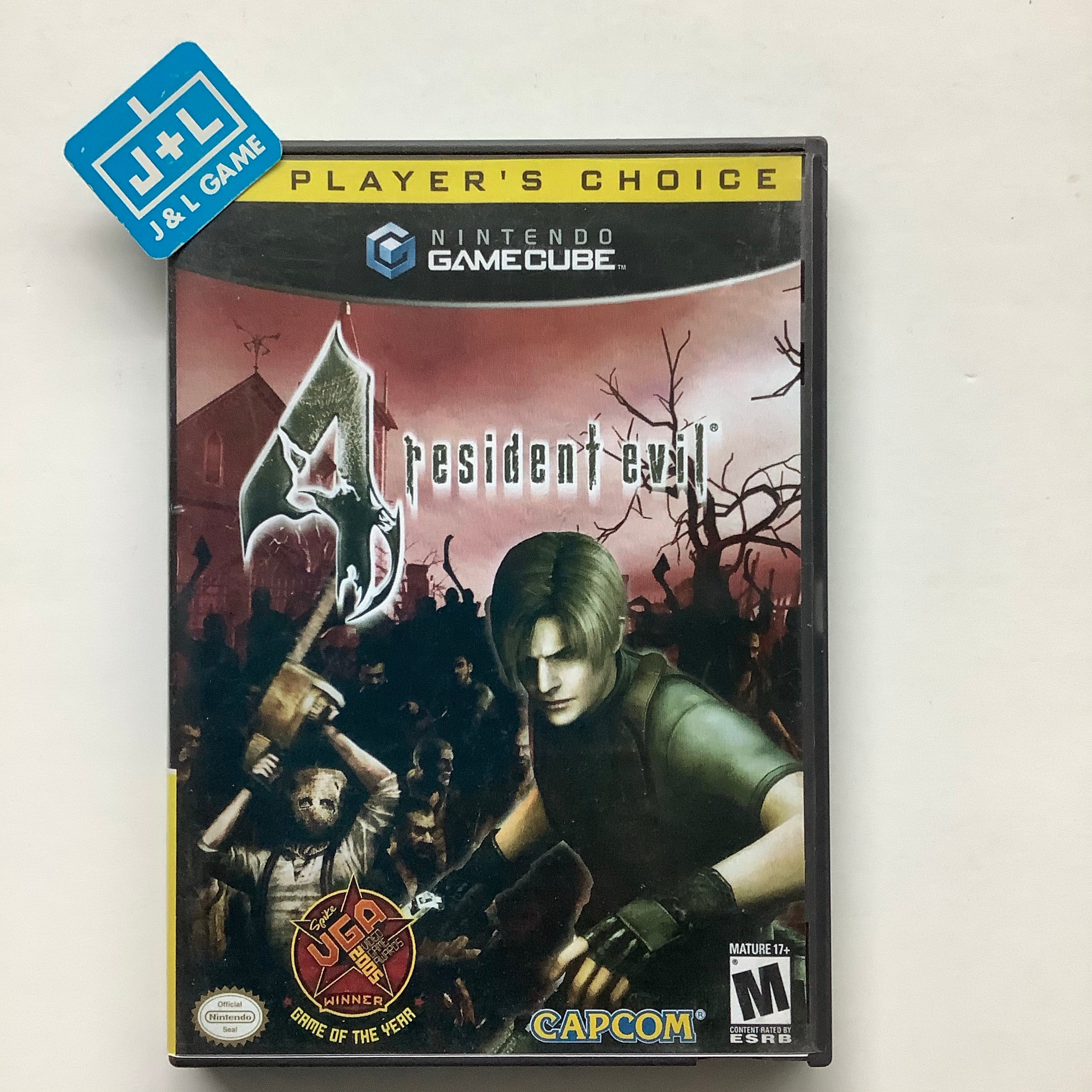 Resident Evil 4 (Player's Choice)  - (GC) GameCube [Pre-Owned] Video Games Capcom   