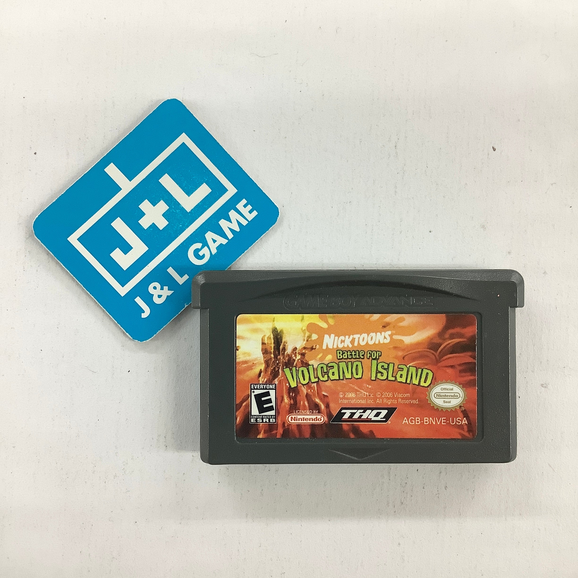 Nicktoons: Battle for Volcano Island - (GBA) Game Boy Advance [Pre-Owned] Video Games THQ   