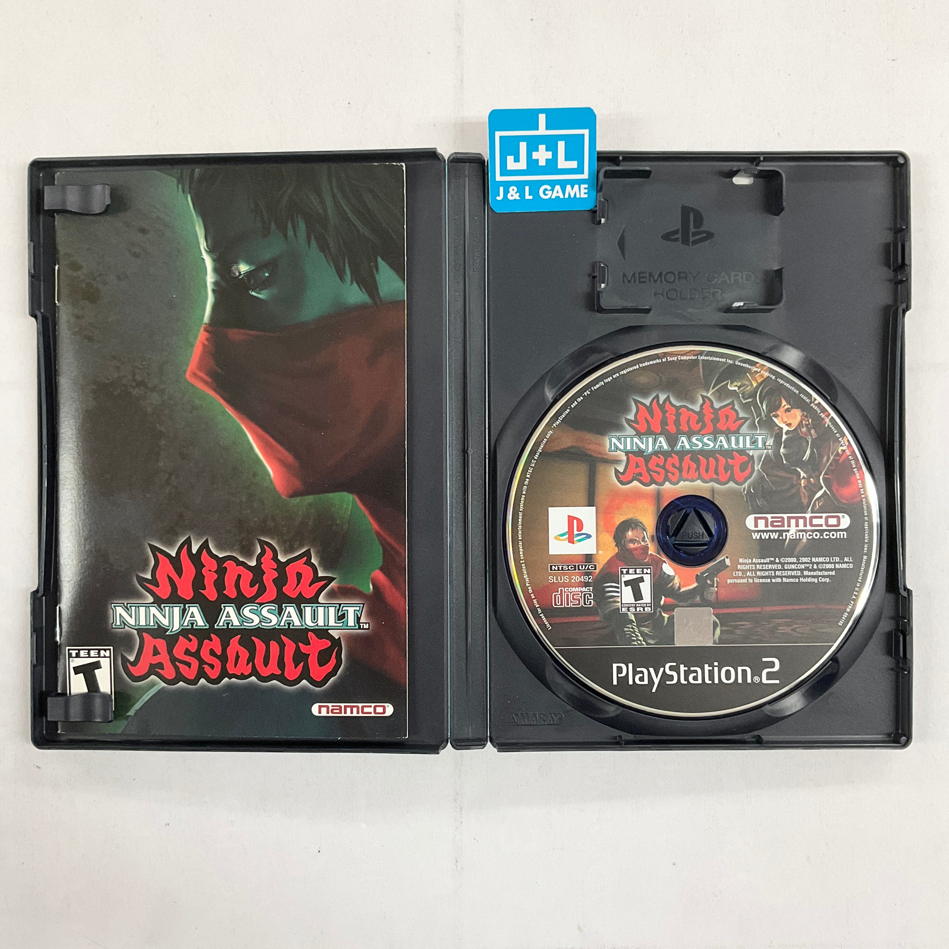 Ninja Assault - (PS2) PlayStation 2 [Pre-Owned] Video Games Namco   