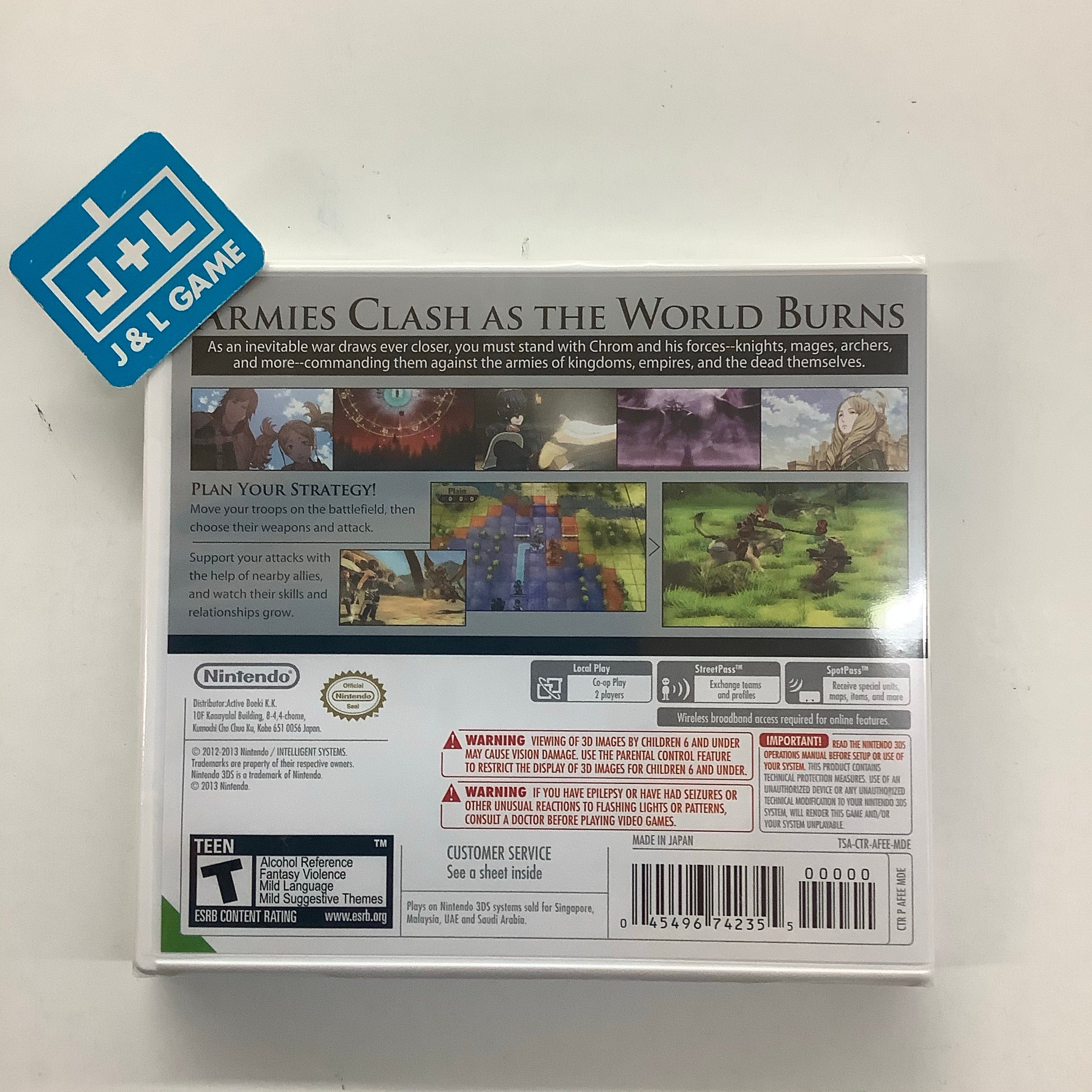 Fire Emblem: Awakening - Nintendo 3DS (World Edition) Video Games Nintendo   