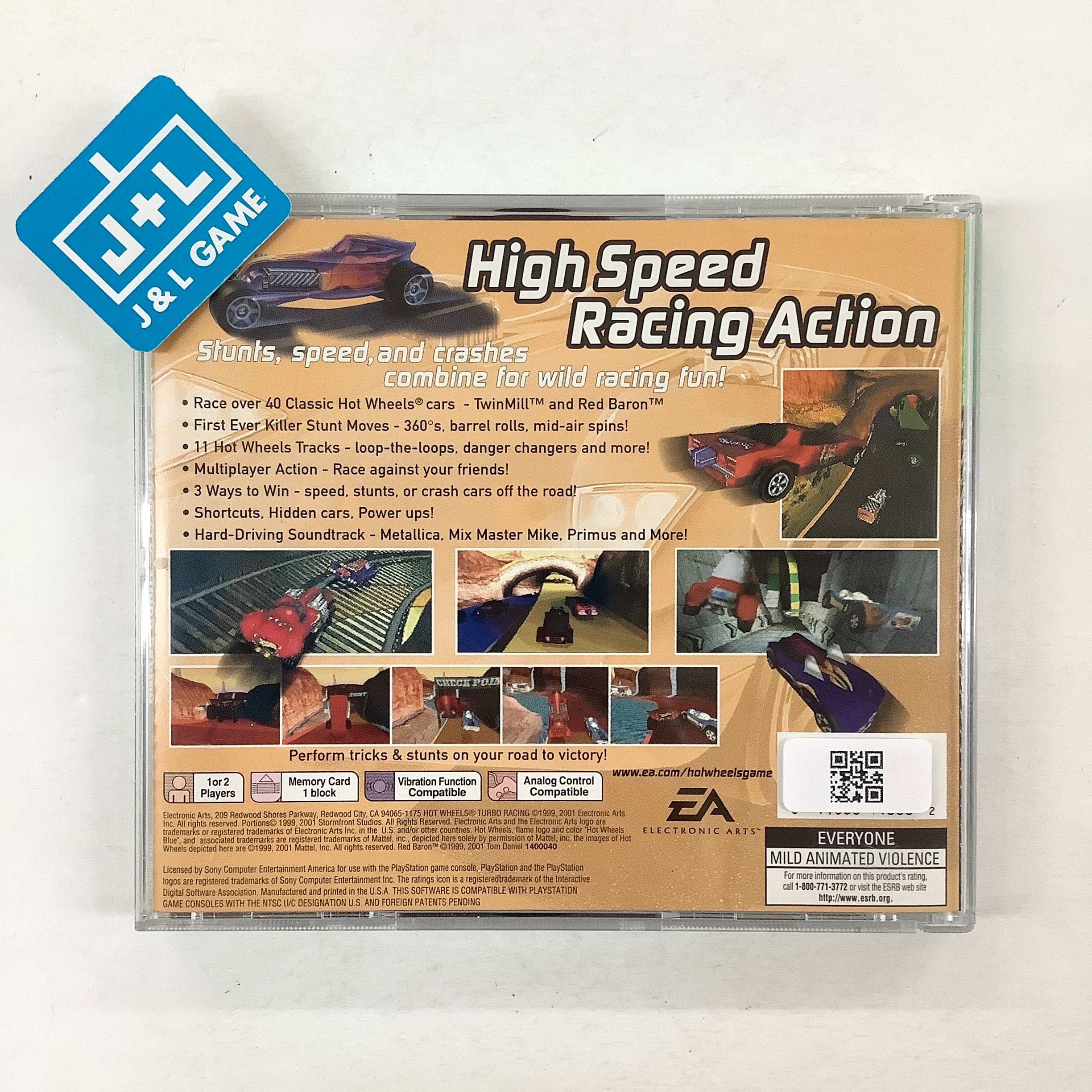 Hot Wheels Turbo Racing (Greatest Hits) - (PS1) PlayStation 1 [Pre-Owned] Video Games Electronic Arts   