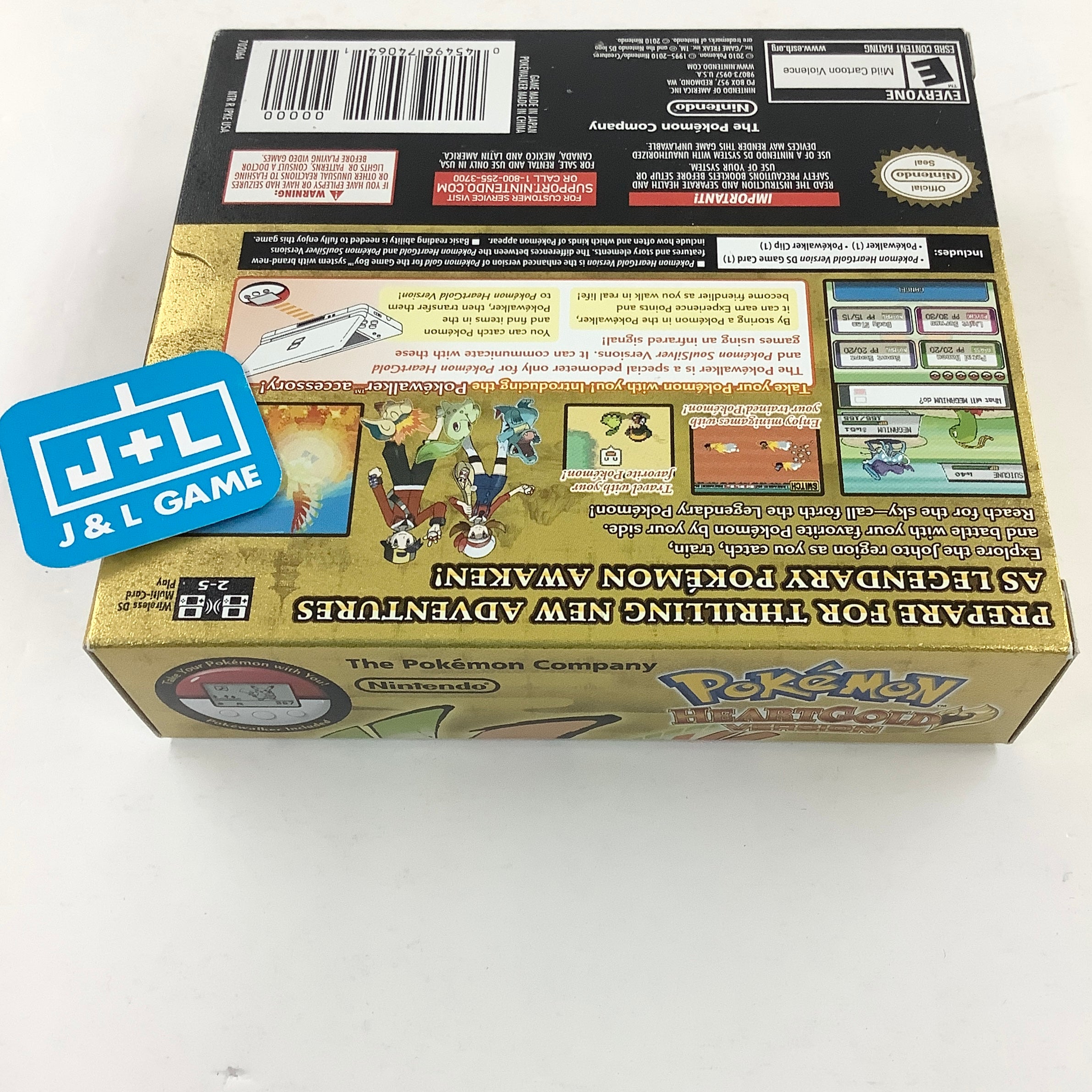 Pokemon HeartGold Version - (NDS) Nintendo DS Video Games Nintendo   