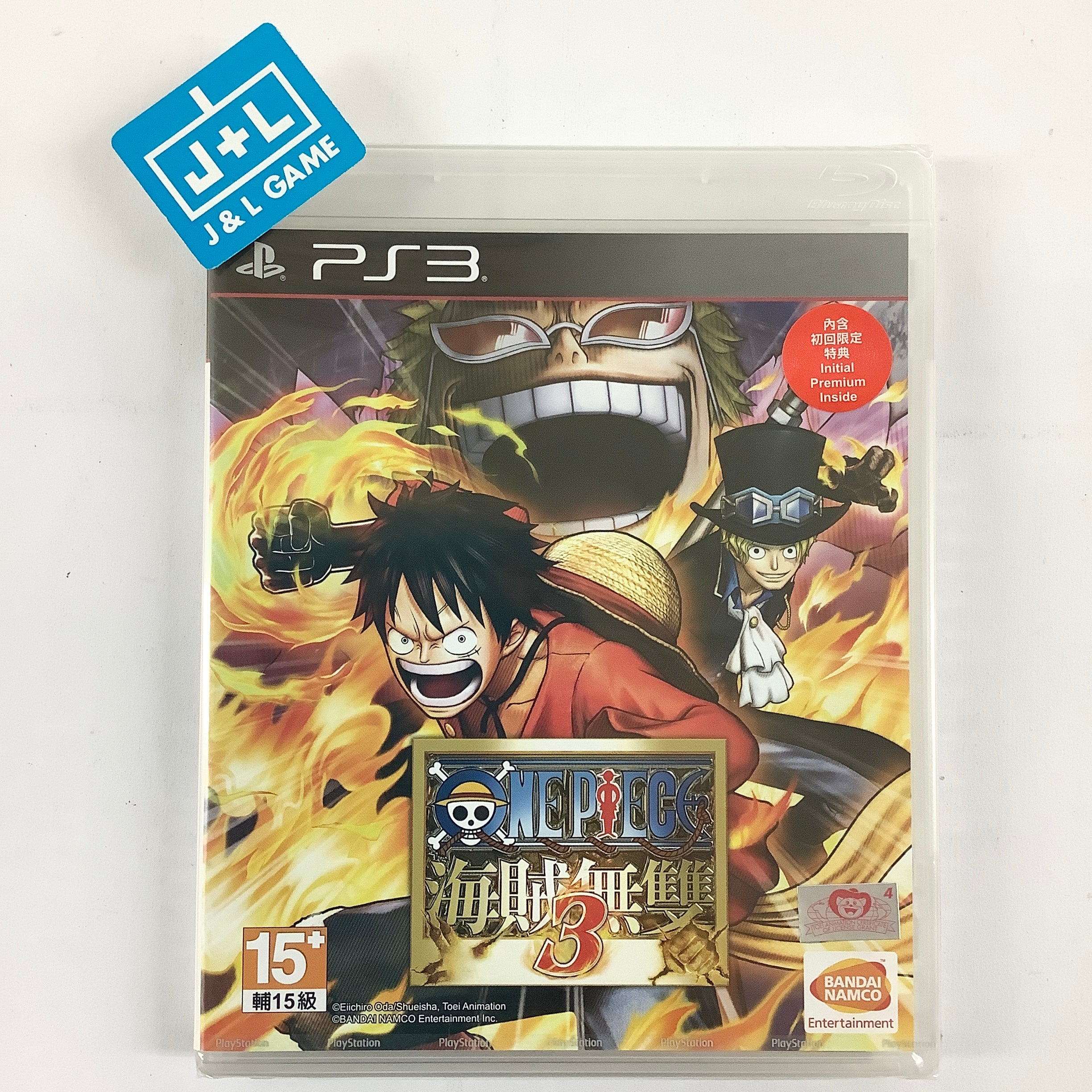 One Piece: Kaizoku Musou 3 (Chinese Subtitles) - (PS3) PlayStation 3 (Asia Import) Video Games Bandai Namco Games   