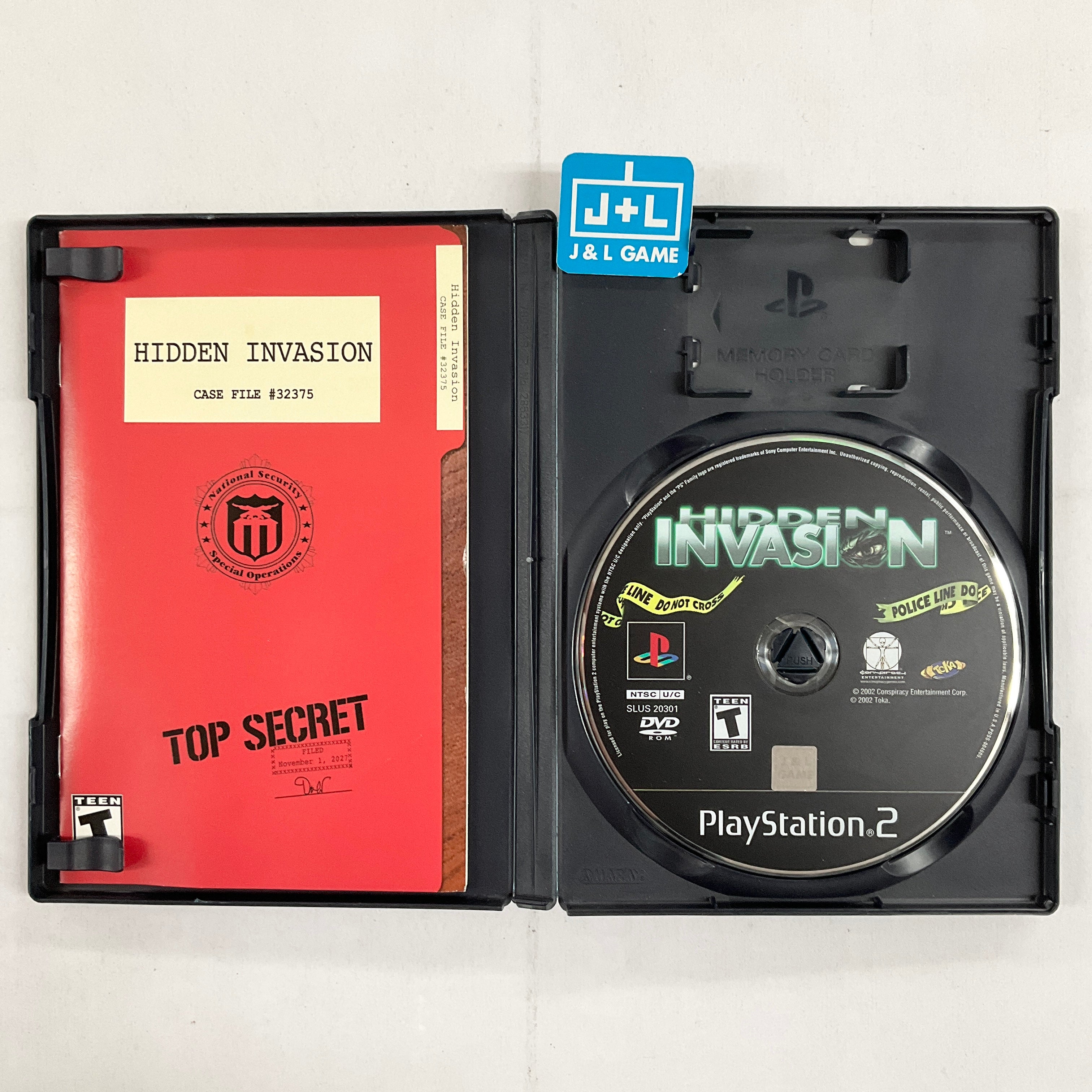 Hidden Invasion - (PS2) PlayStation 2 [Pre-Owned] Video Games Conspiracy Games   