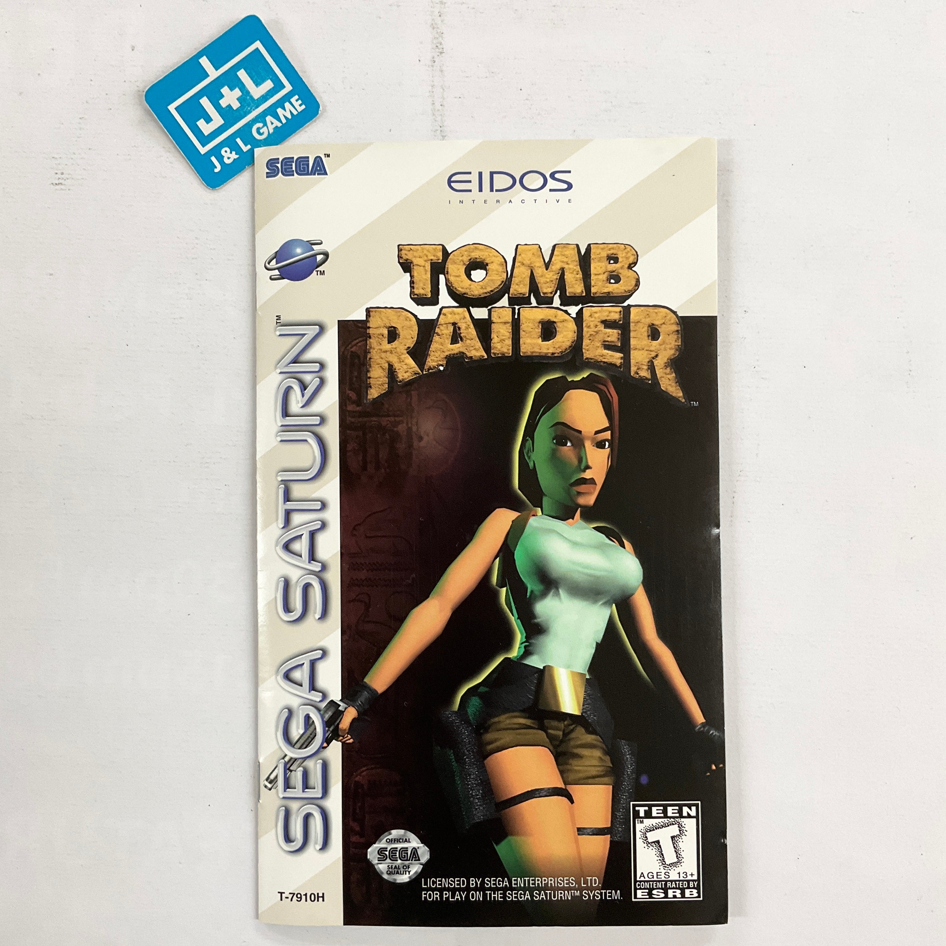 Tomb Raider - (SS) SEGA Saturn [Pre-Owned] Video Games Eidos Interactive   