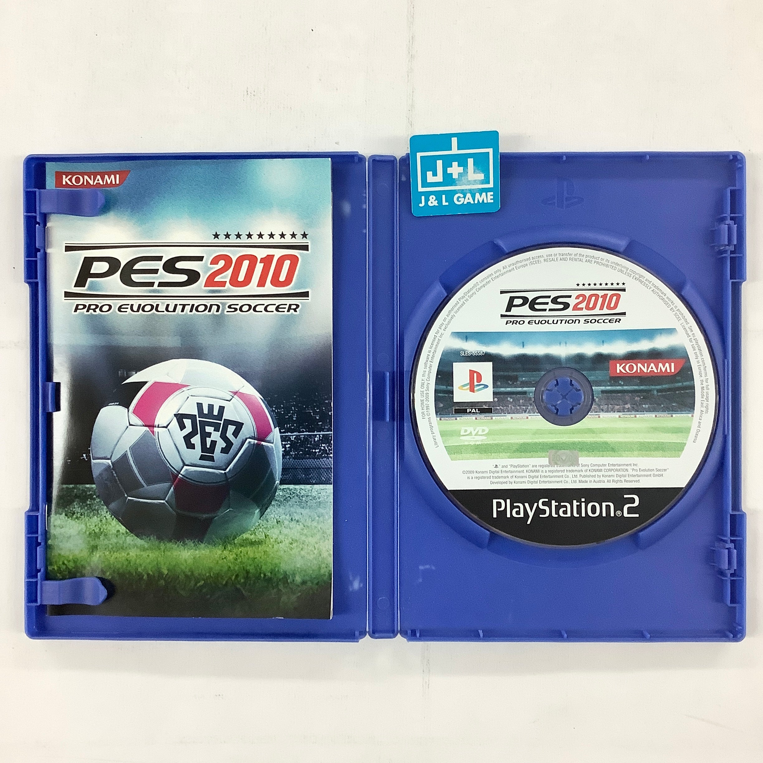 Pro Evolution Soccer 2010 - (PS2) PlayStation 2 [Pre-Owned] (European Import) Video Games Konami   