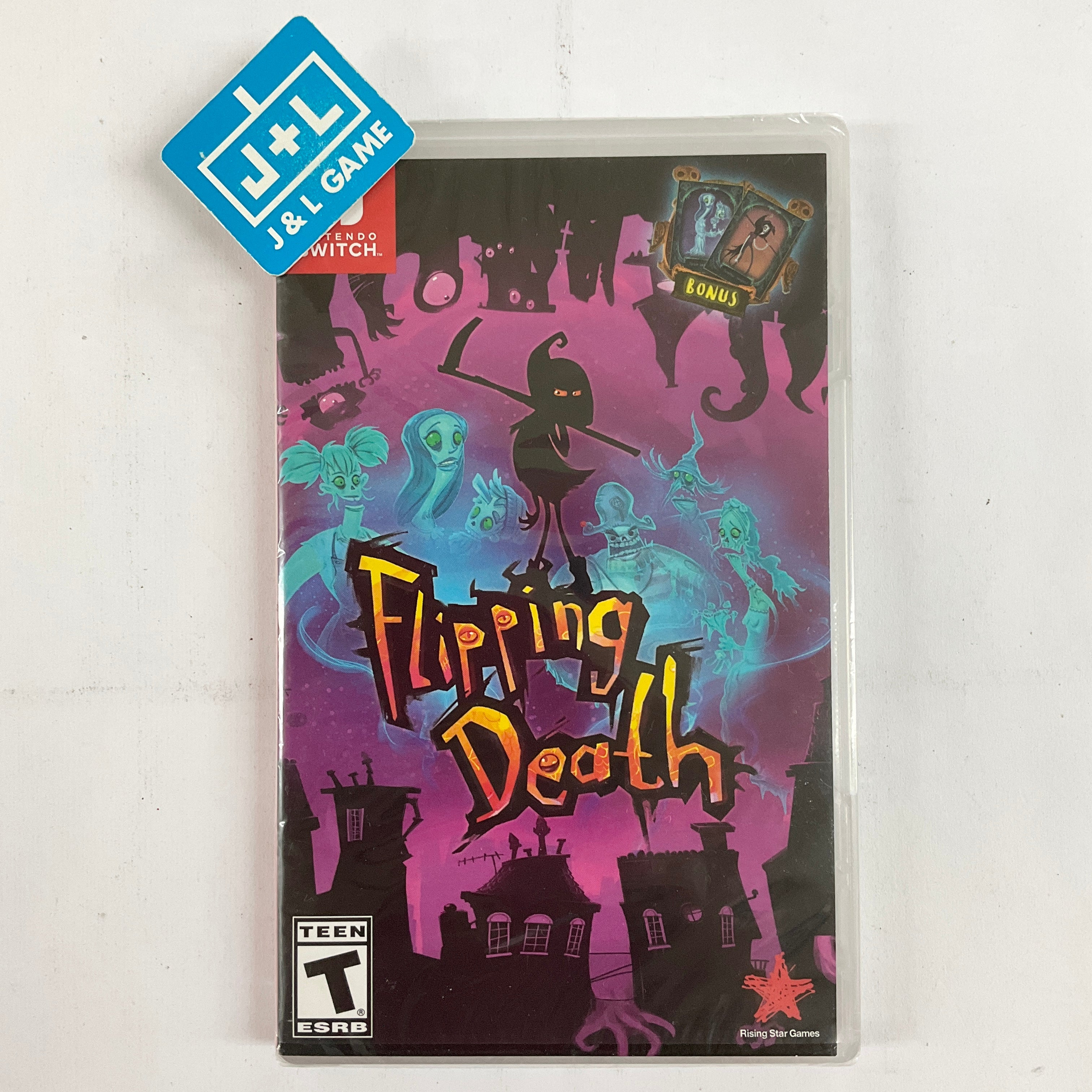 Flipping Death - (NSW) Nintendo Switch Video Games Rising Star Games   