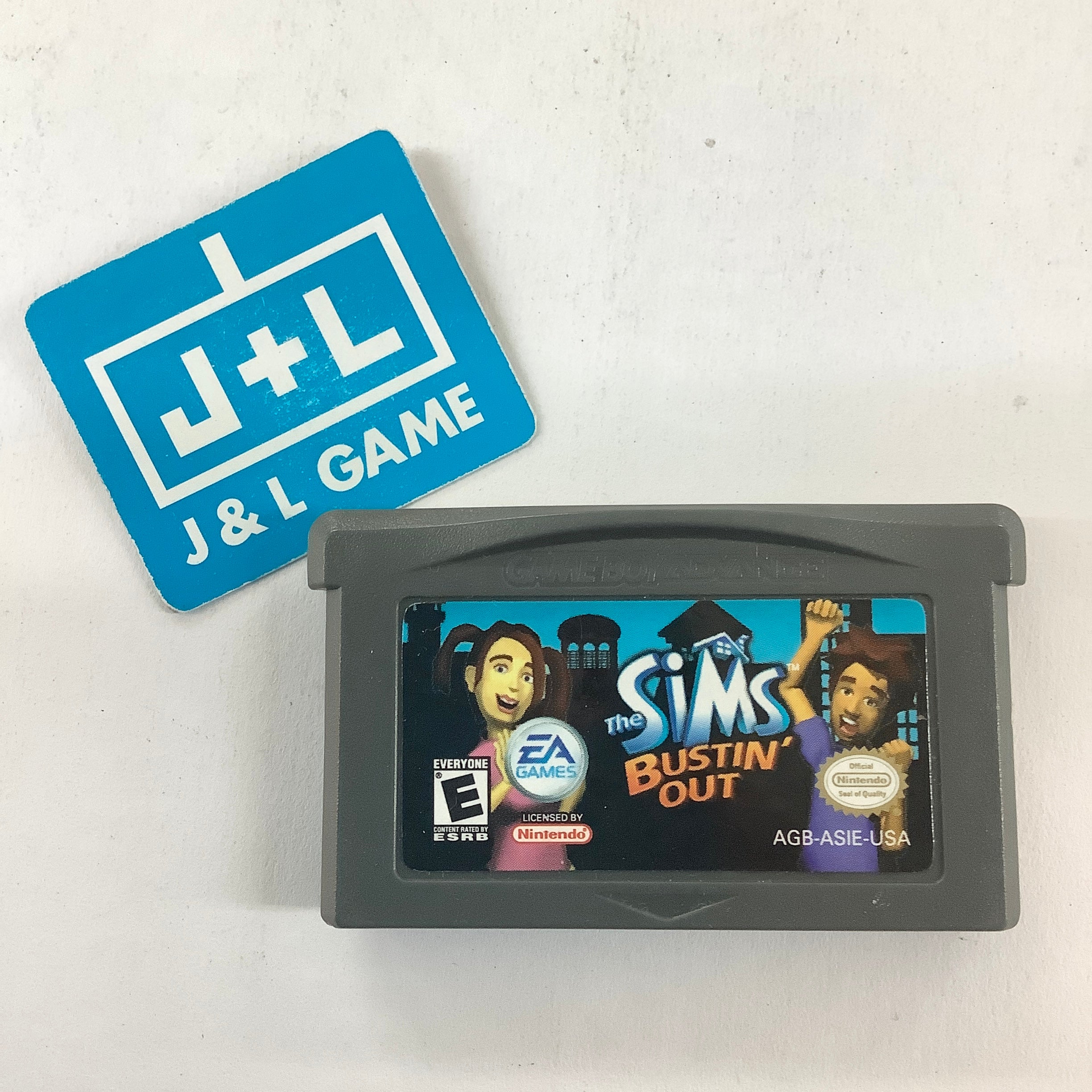 The Sims Bustin' Out - (GBA) Game Boy Advance [Pre-Owned] Video Games EA Games   