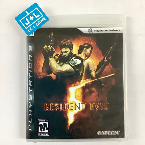 Resident Evil 5 - (PS3) PlayStation 3 [Pre-Owned] Video Games Capcom   