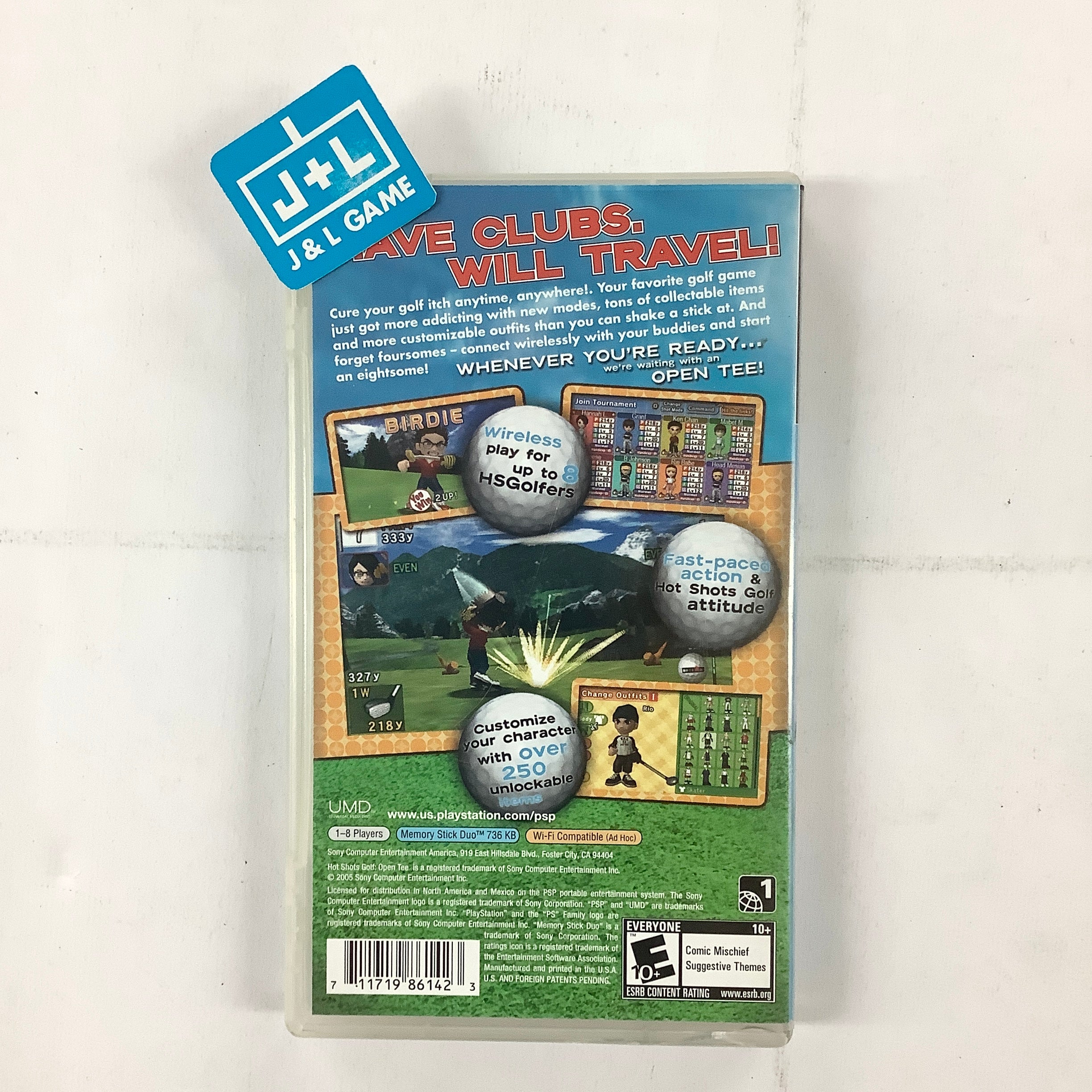 Hot Shots Golf: Open Tee - Sony PSP [Pre-Owned] Video Games SCEA   