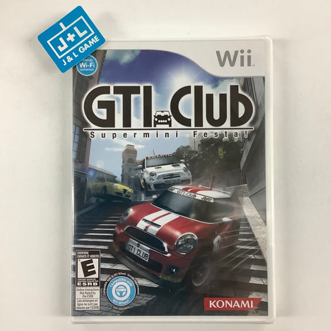 GTI Club Supermini Festa! - Nintendo Wii Video Games Konami   