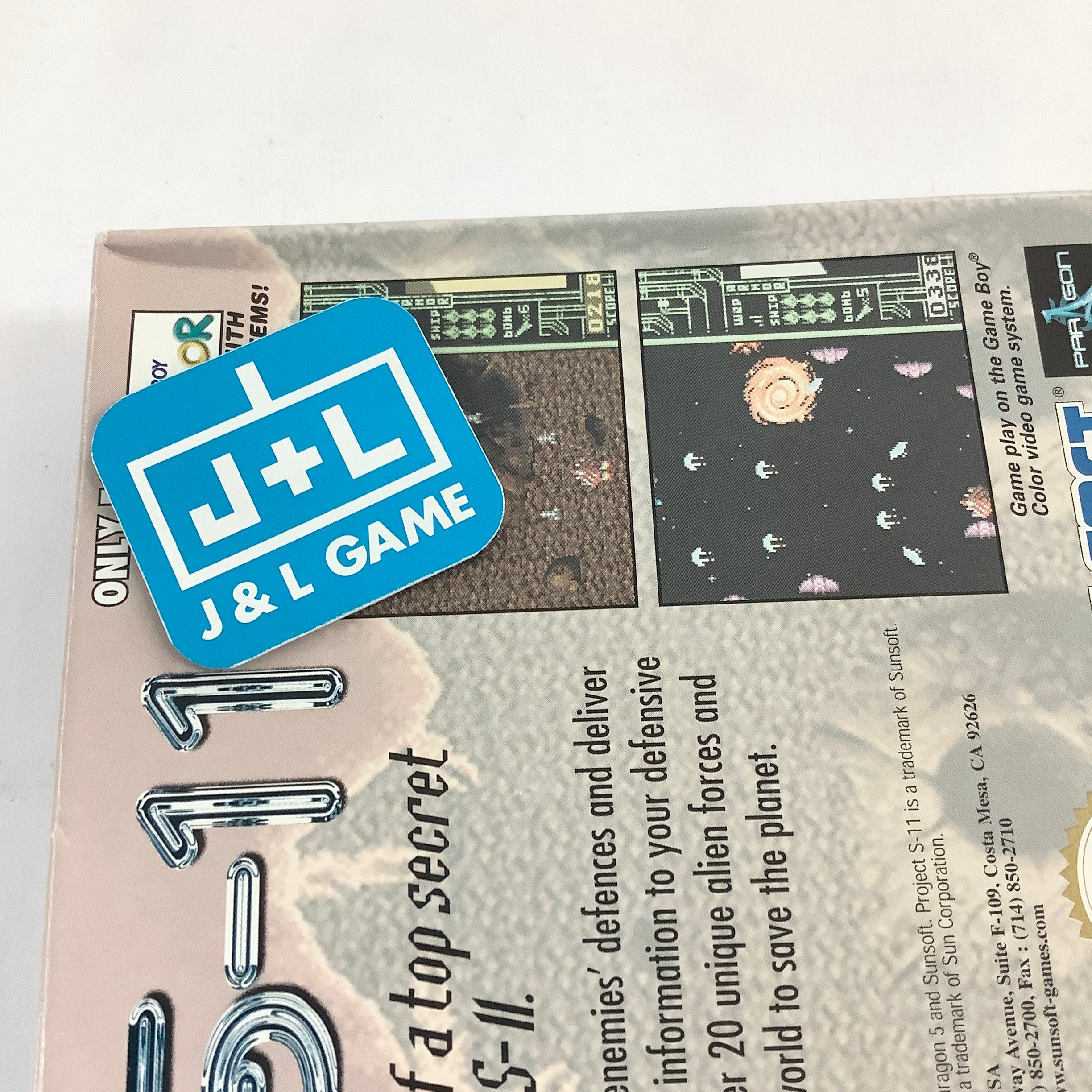 Project S-11 - (GBC) Game Boy Color [Pre-Owned] Video Games SunSoft   