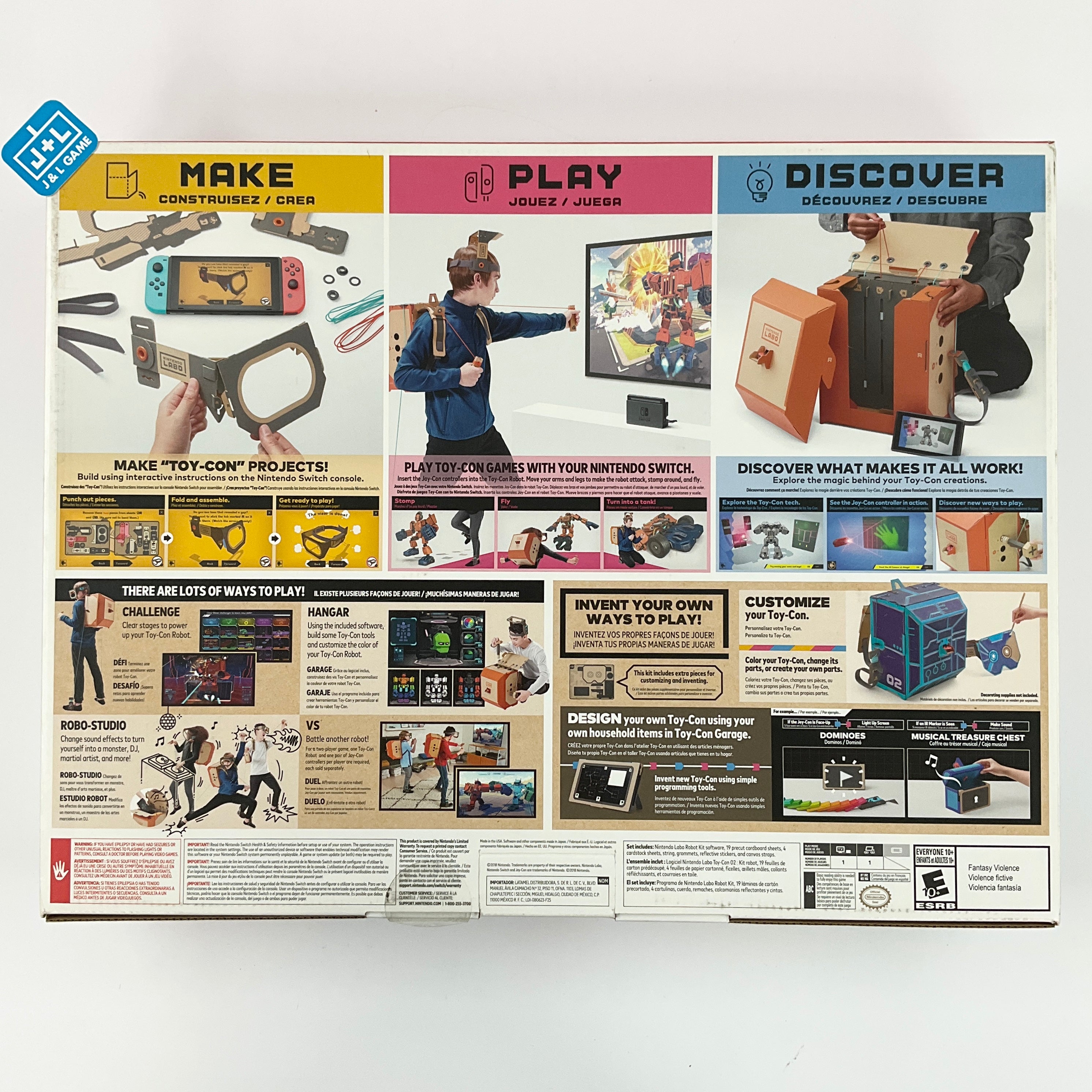 Nintendo Labo - Robot Kit - (NSW) Nintendo Switch Video Games Nintendo   